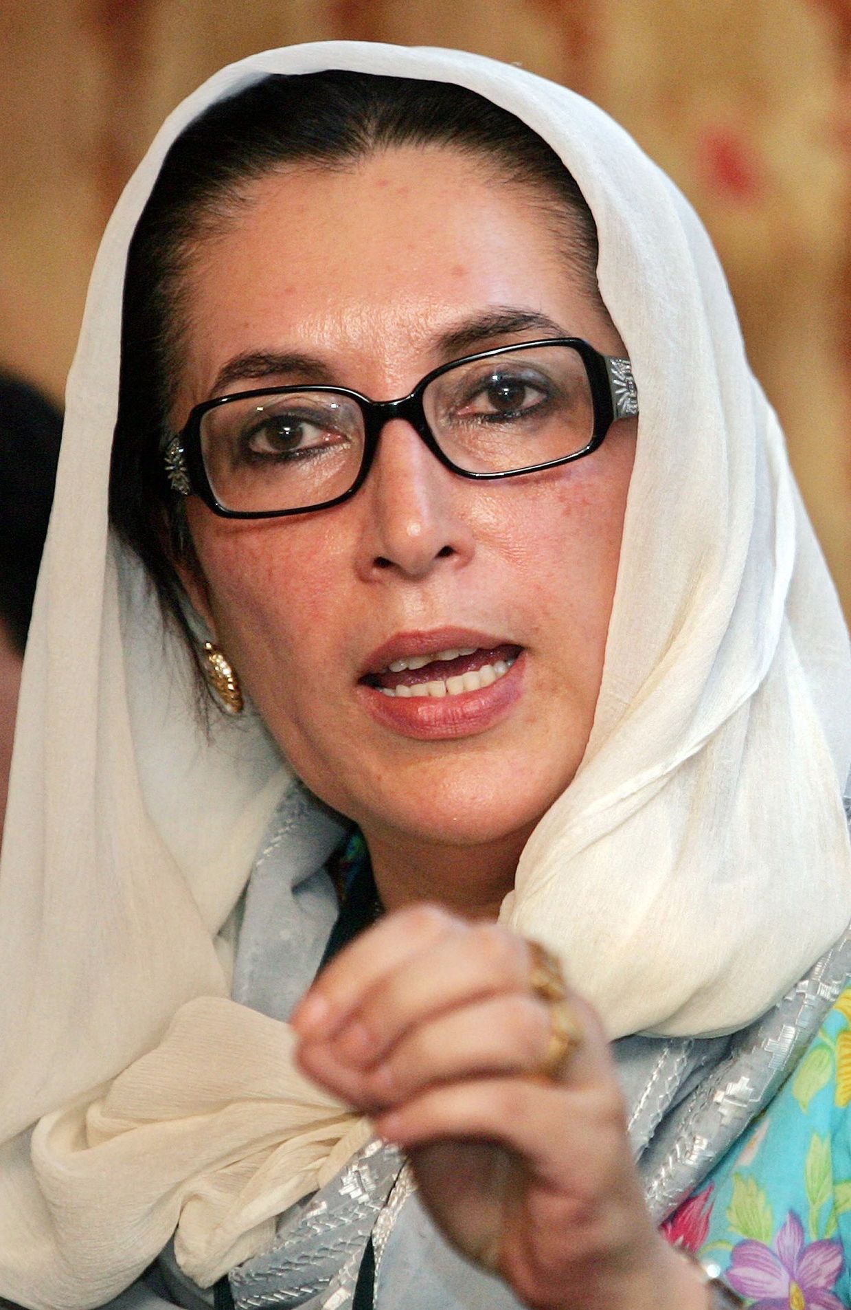 Benazir Bhutto, en 2007