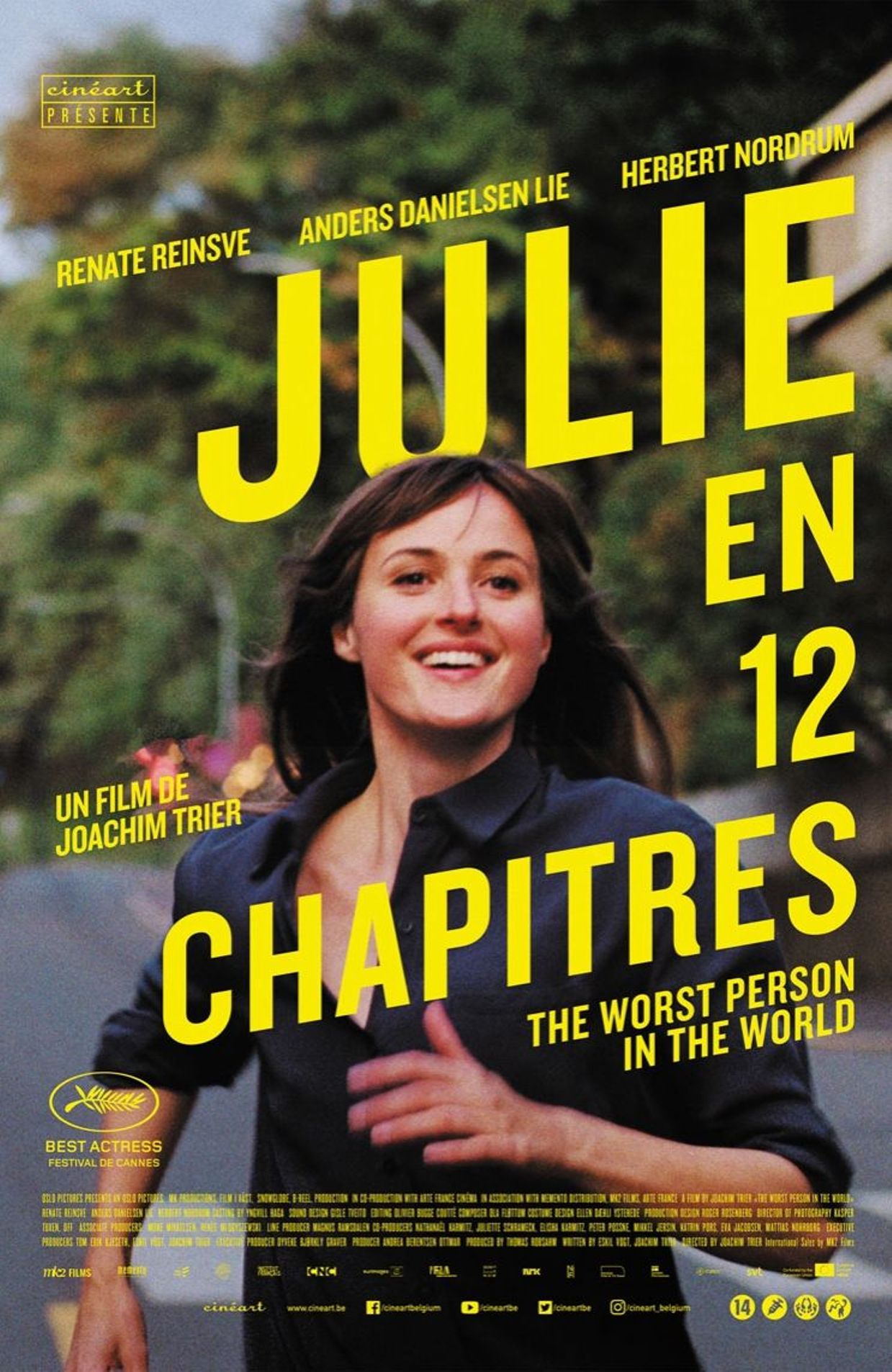 "Julie en 12 chapitres", l'affiche