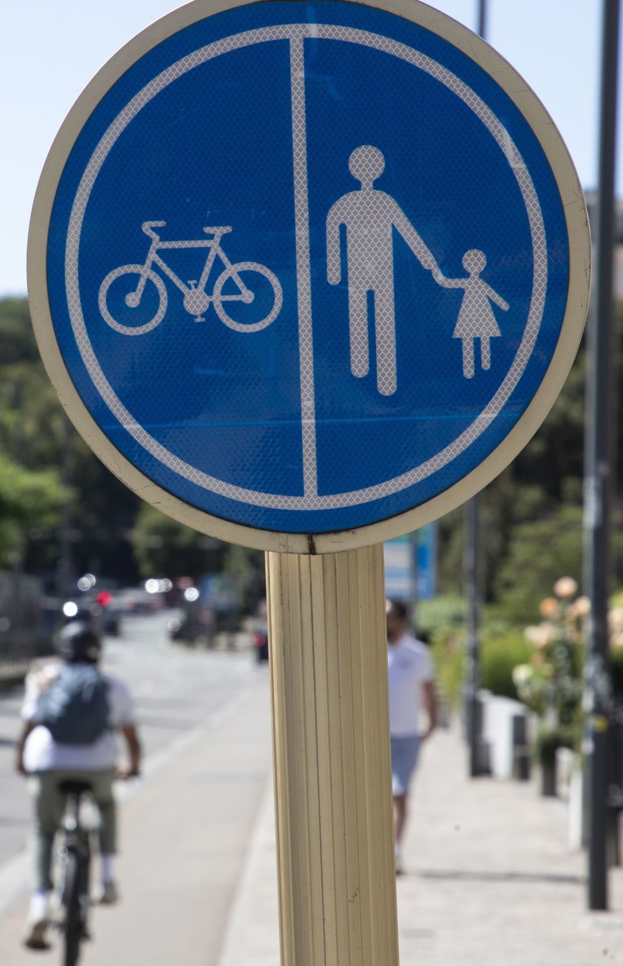 Gilet de sécurité routière enfant bleu - Sécurité Piéton, Vélo