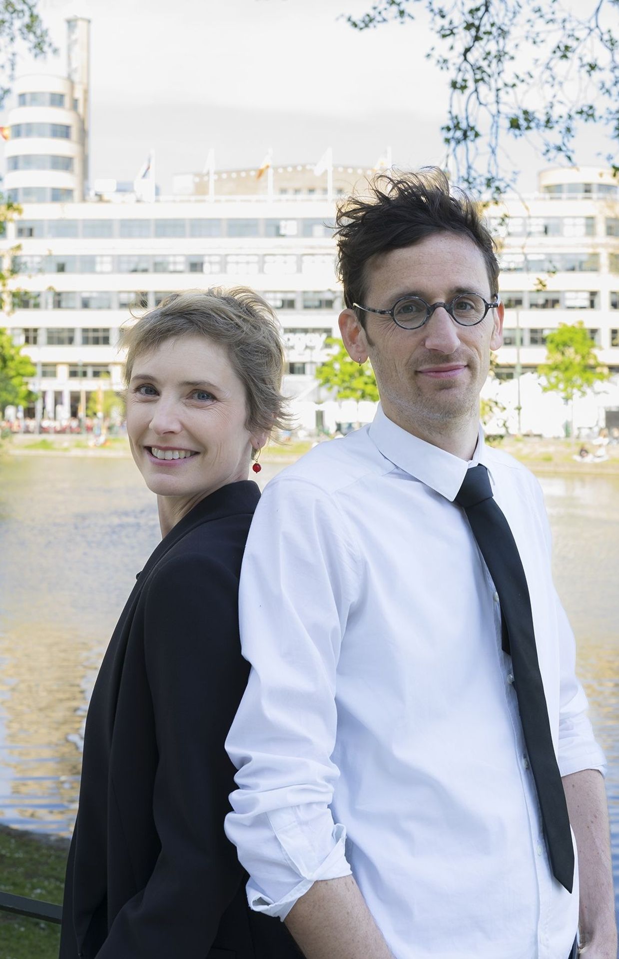 Caroline Veyt et Patrick Leterme