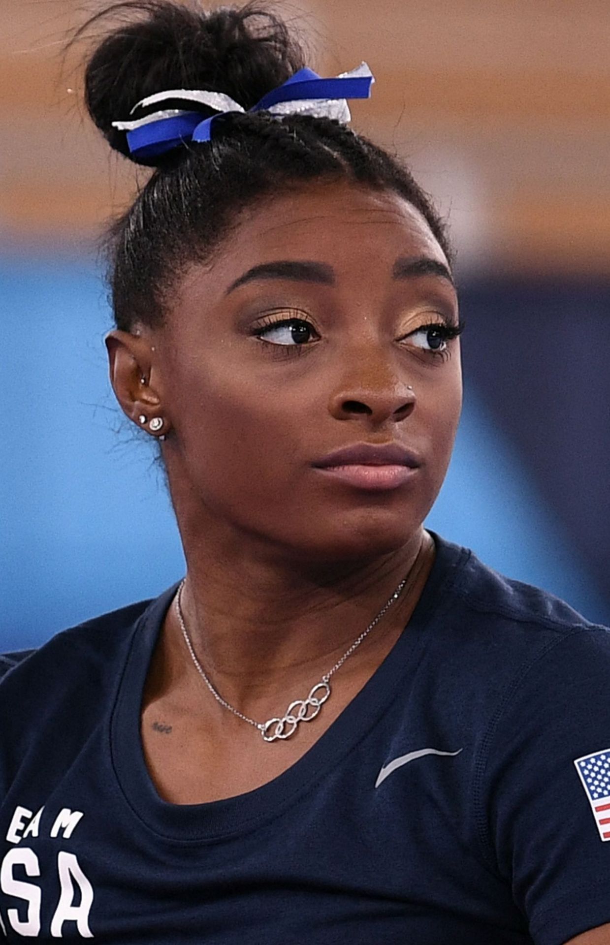 Simone Biles, gymnaste américaine.
