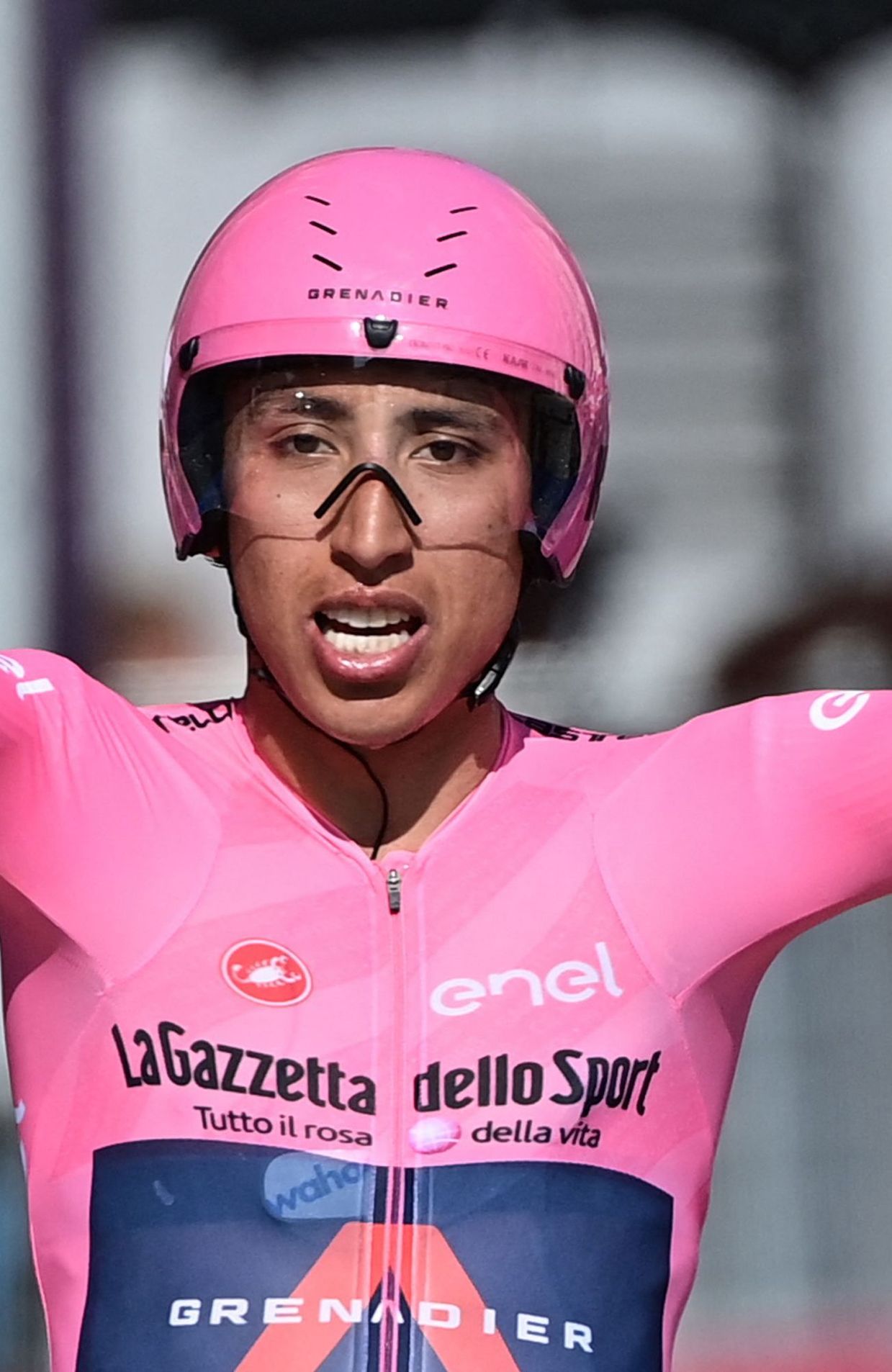 Egan Bernal vainqueur du Giro 2021.