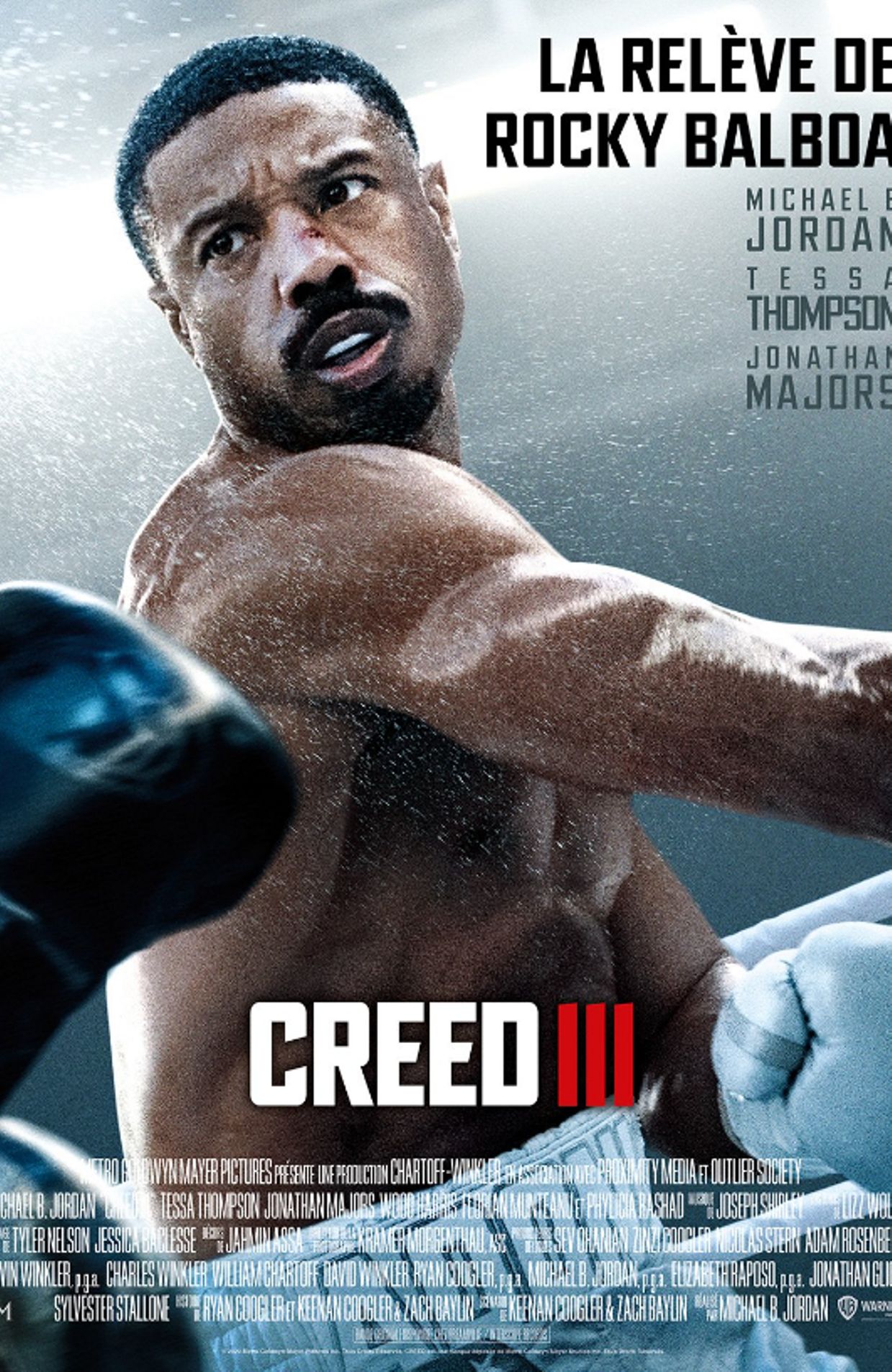 L'affiche de Creed III