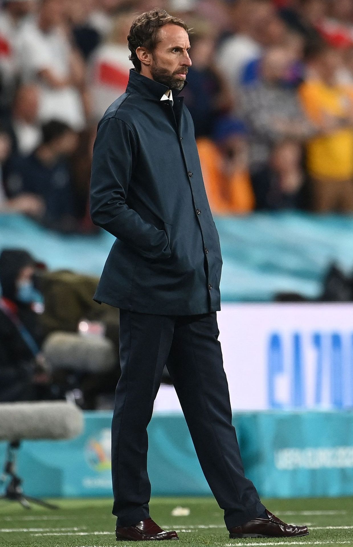 Gareth Southgate, sélectionneur de l'Angleterre à l'Euro.