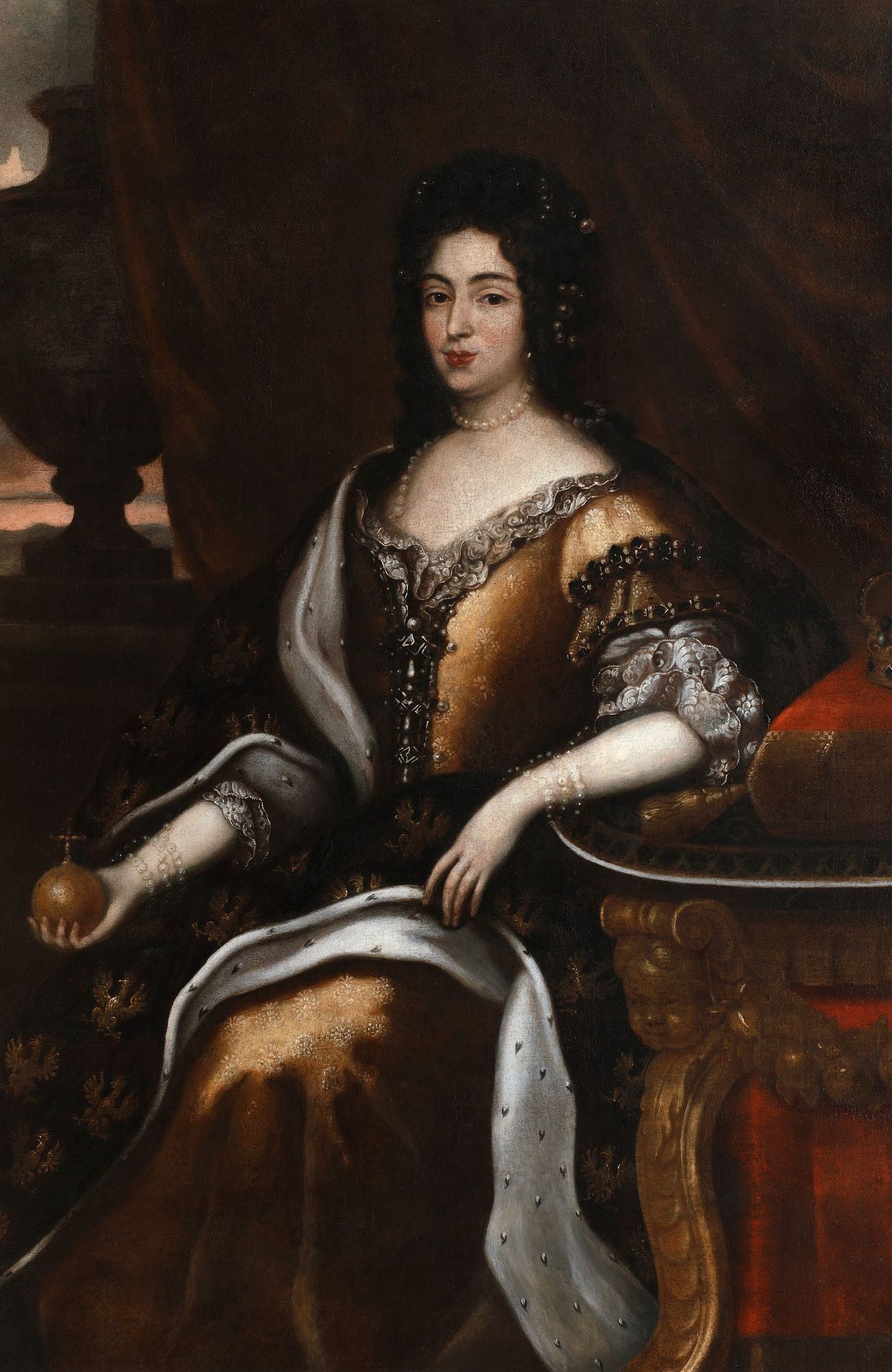 Portrait de Maria Casimire (1641-1716) par Jan Tricius