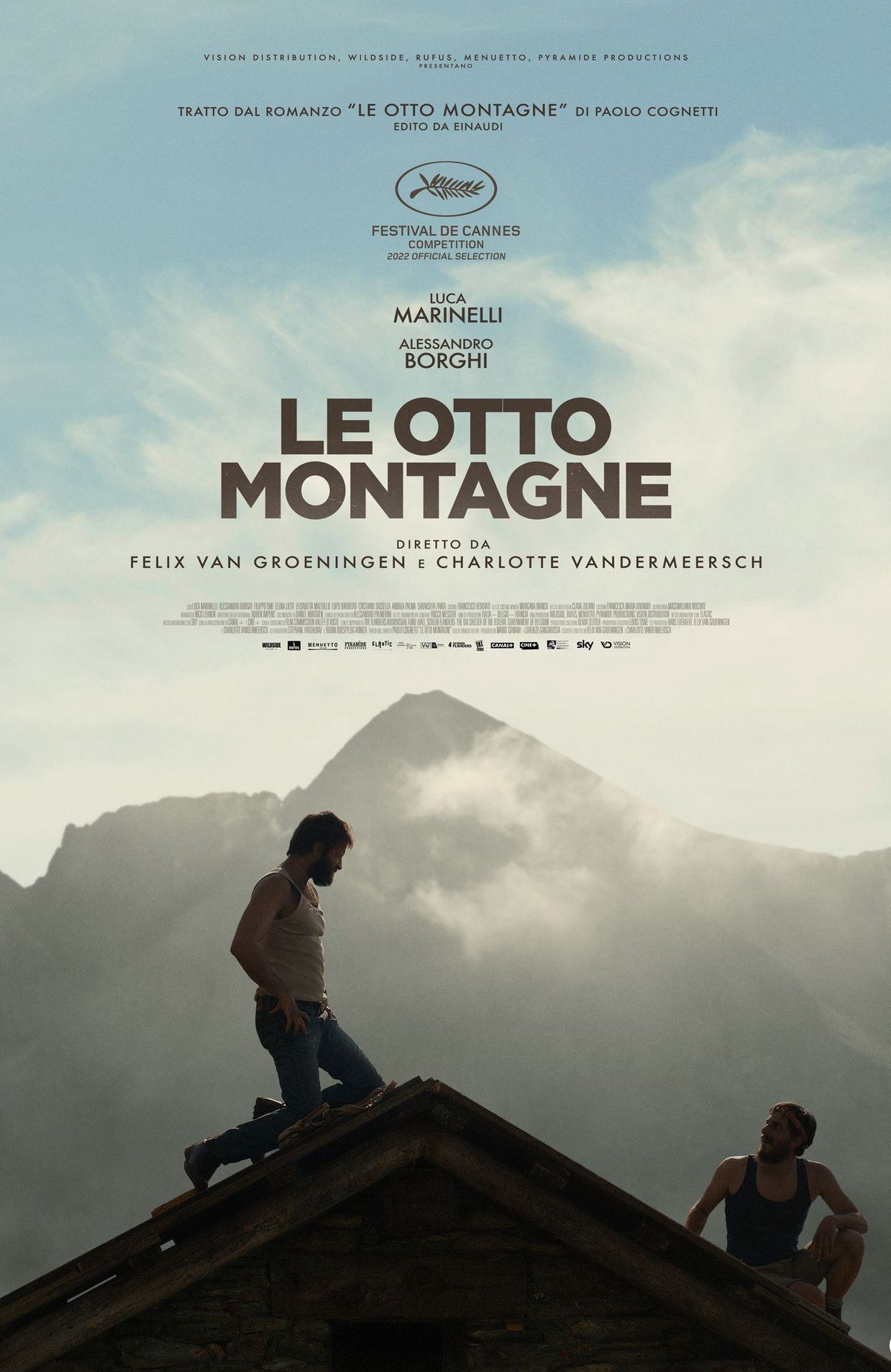 L'affiche de "Le Otto Montagne"