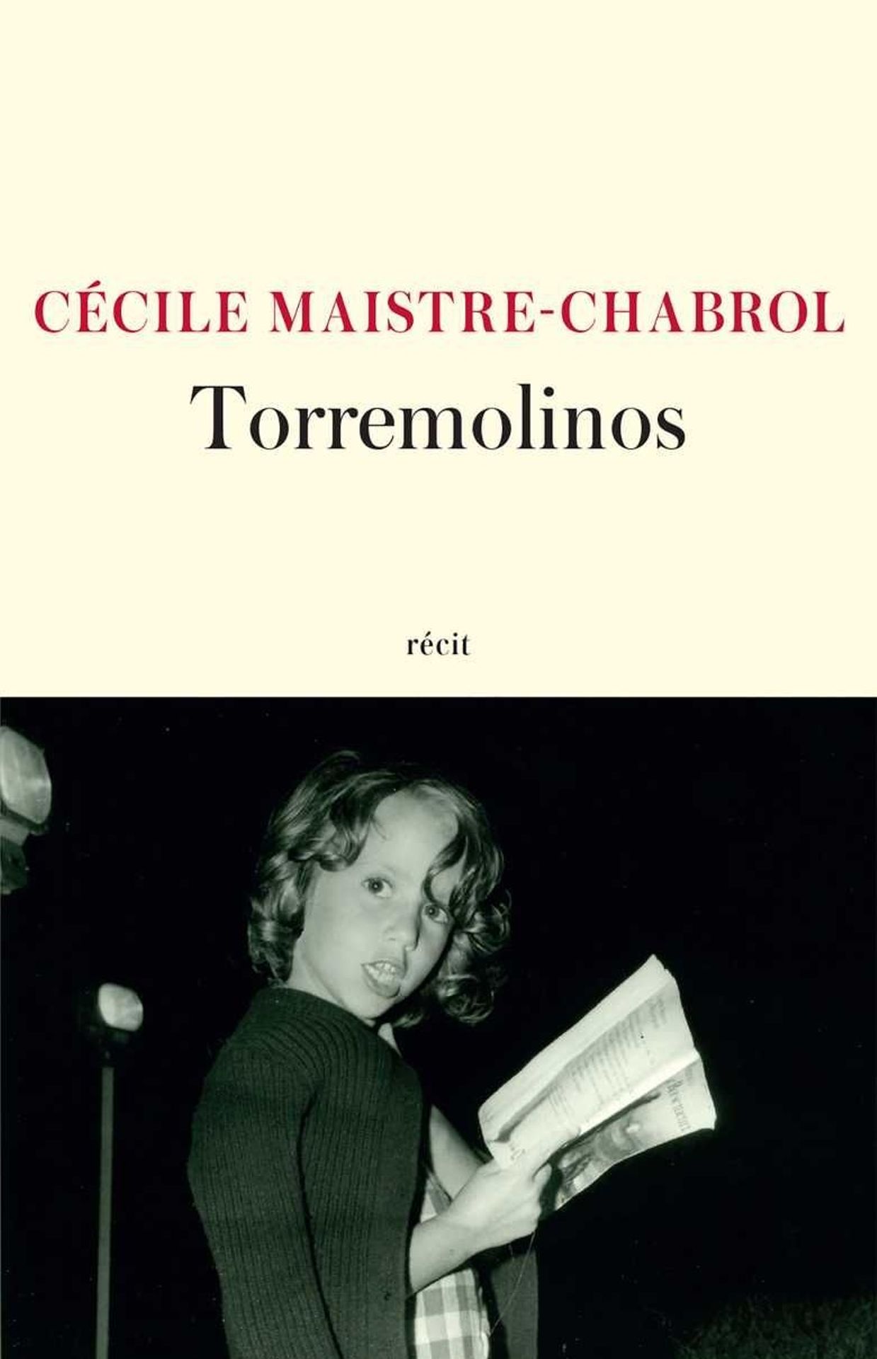 Première de couverture du roman "Torremolinos" de l’auteure Cécile Maistre – Chabrol.
