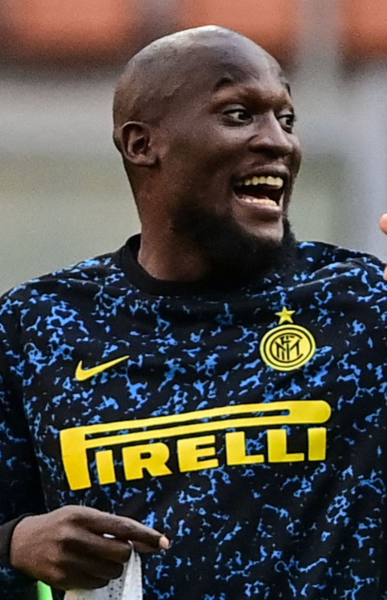 Romelu Lukaku avec l'Inter.