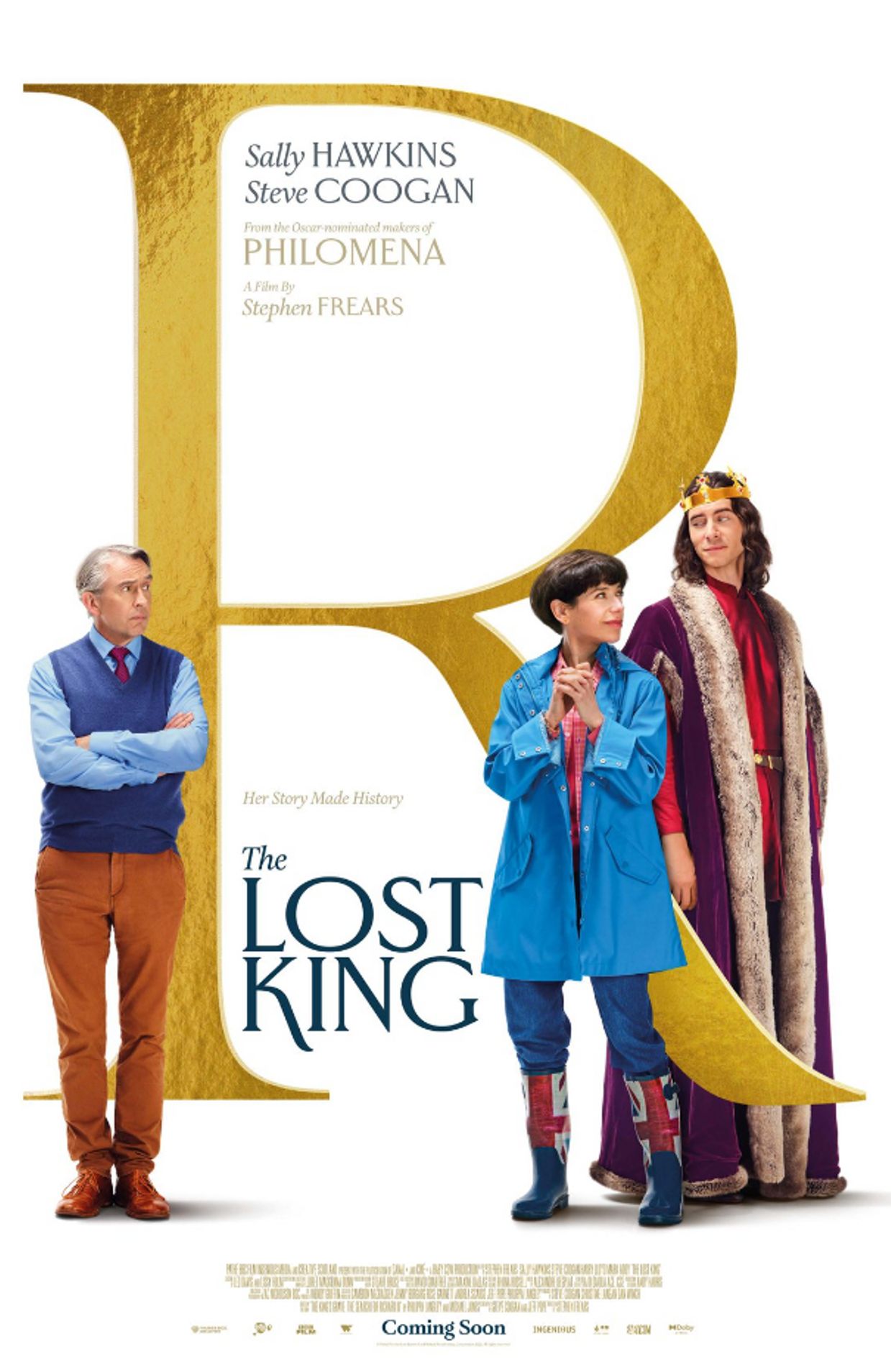 L'affiche du film "The lost king"