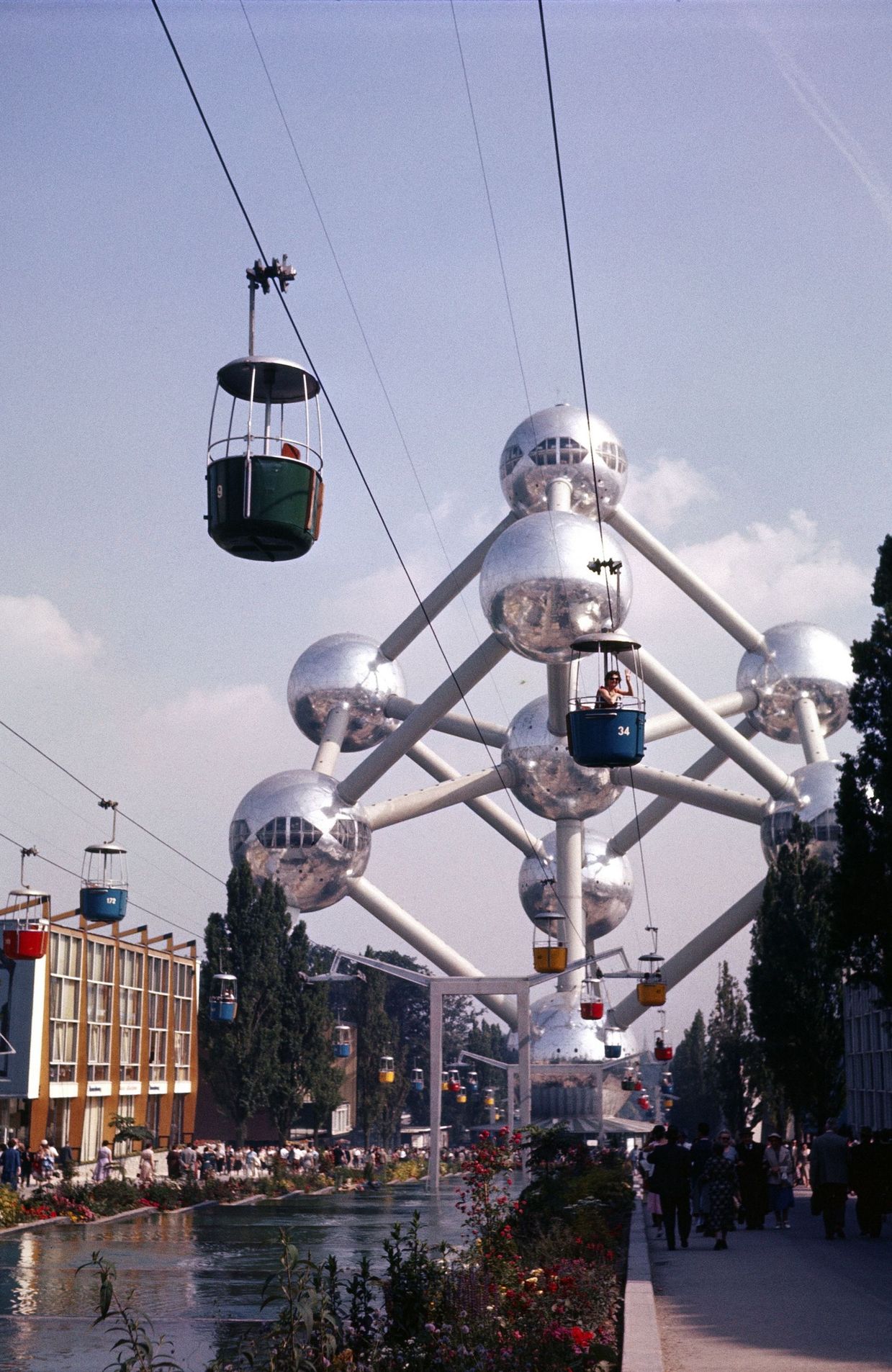 L'Atomium dans le contexte de l' Exposition 58