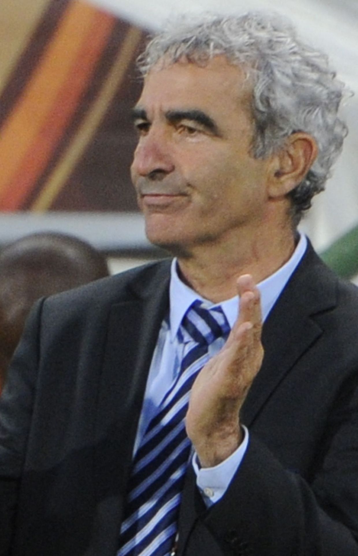 Raymond Domenech, coach des Bleus en 2010.