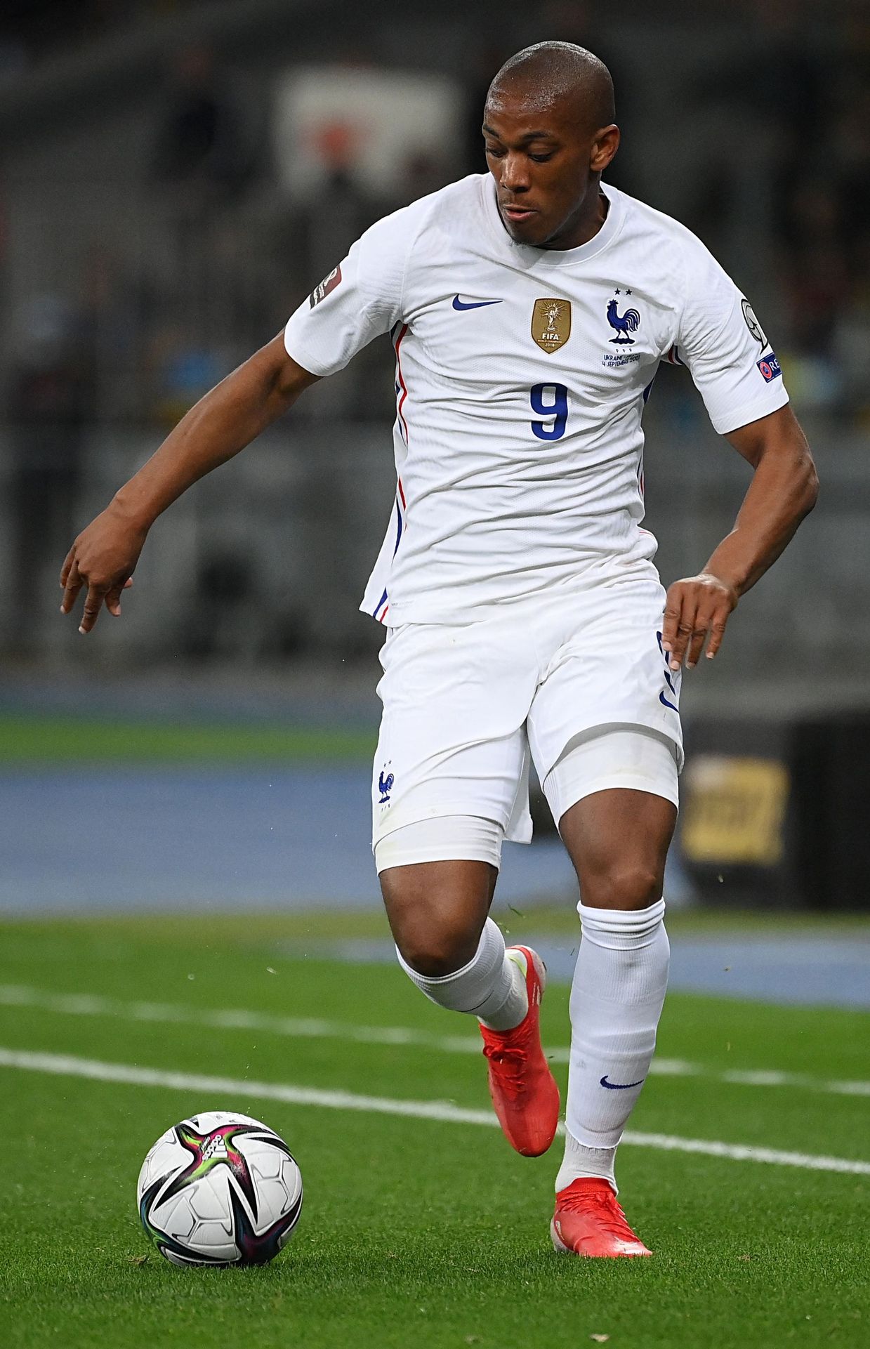 Anthony Martial de retour chez les Bleus après avoir raté l'Euro.
