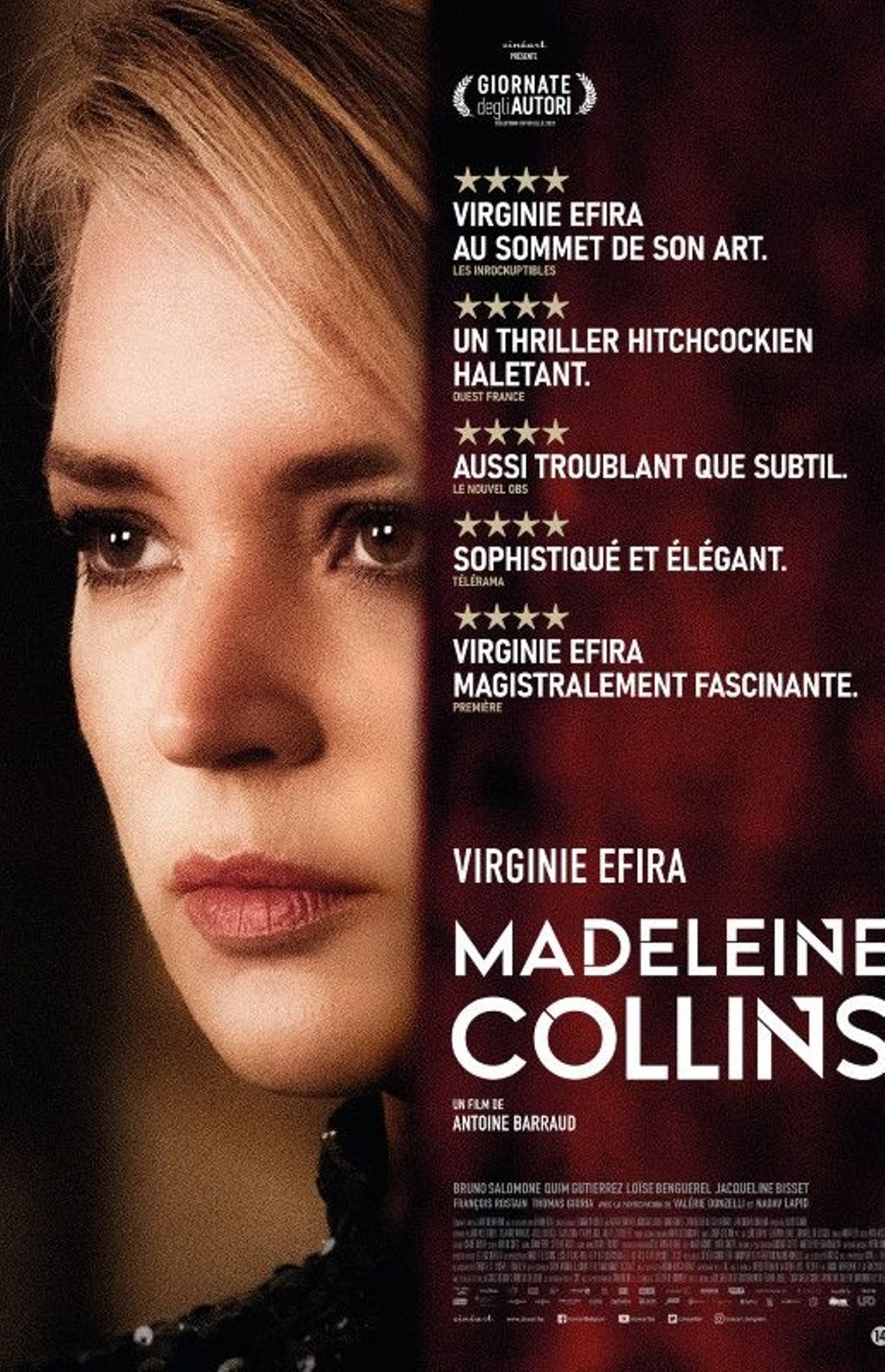 Affiche du film "Madeleine Collins" d'Antoine Barraud. 
