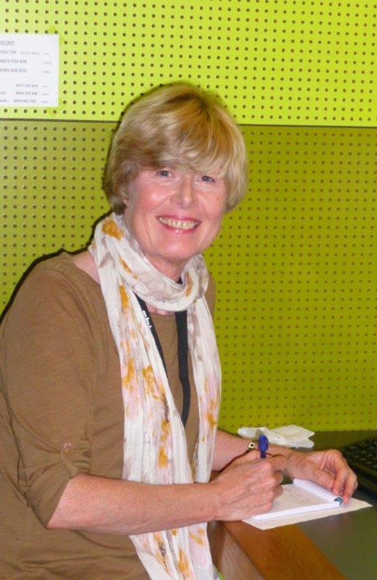 Sylvie Rigot, ancienne speakerine de la RTBF