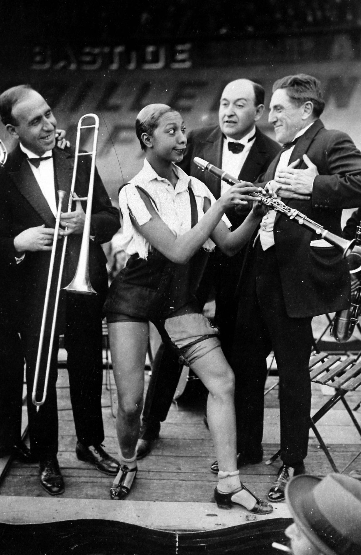 Joséphine Baker à la clarinette, 1926
