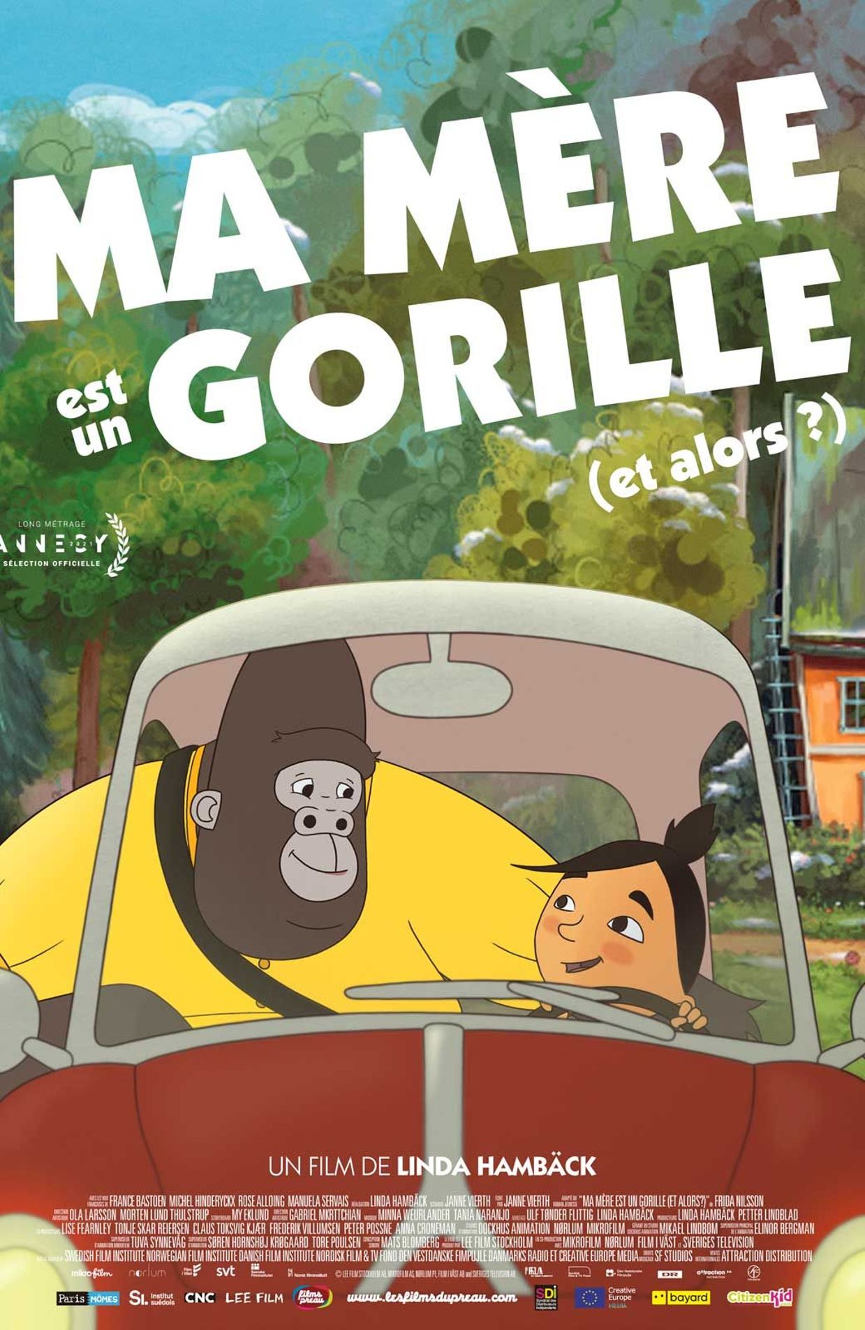 L'affiche de "Ma mère est un gorille"