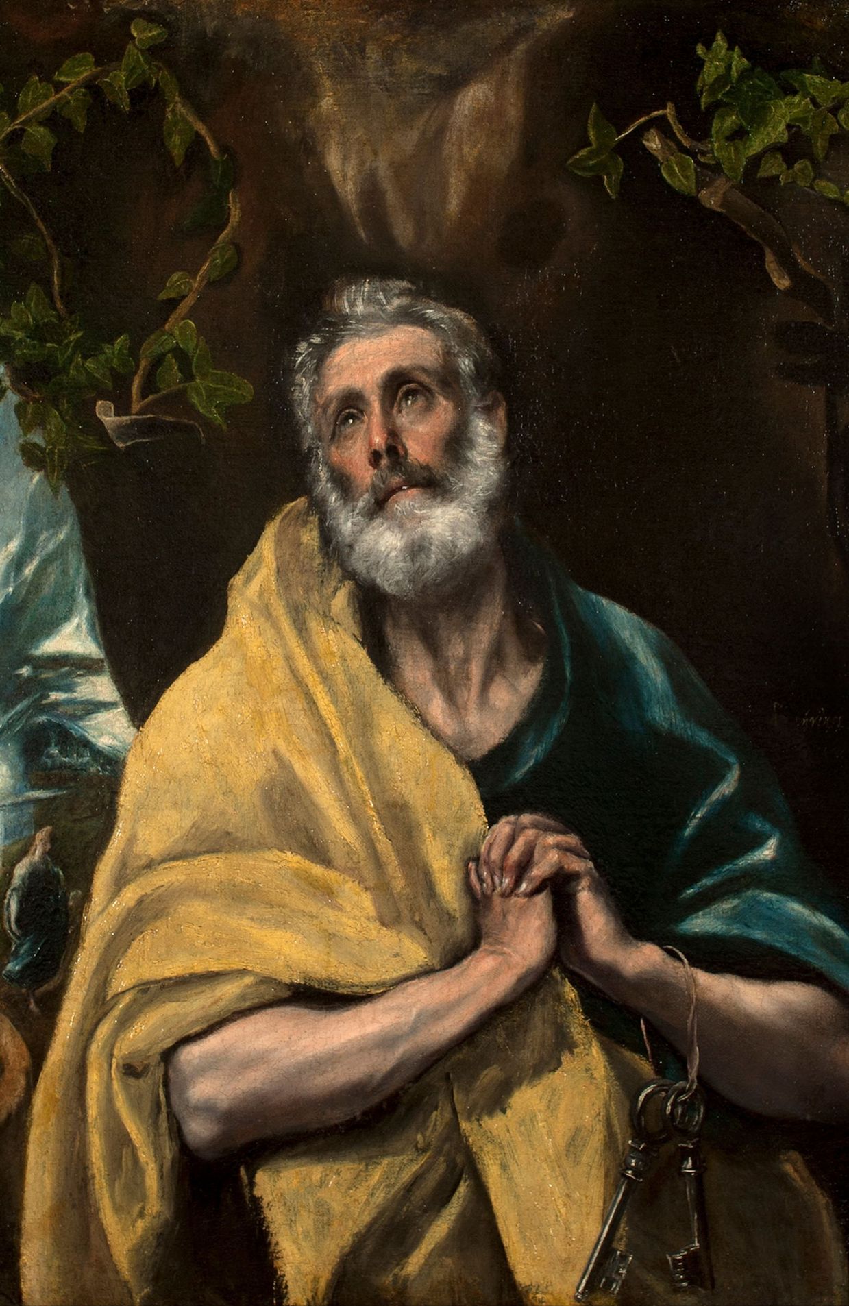 Saint-Pierre en larme, de Domenico El Greco