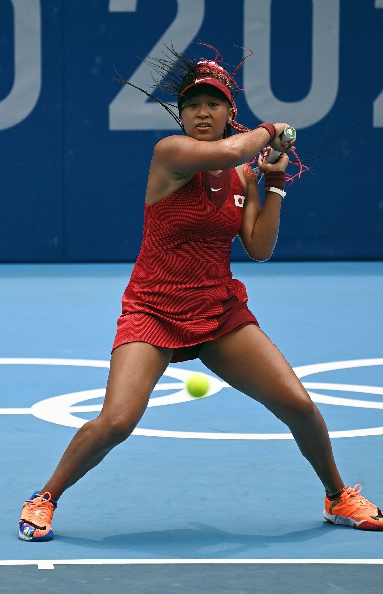 Naomi Osaka lors des Jeux Olympiques.