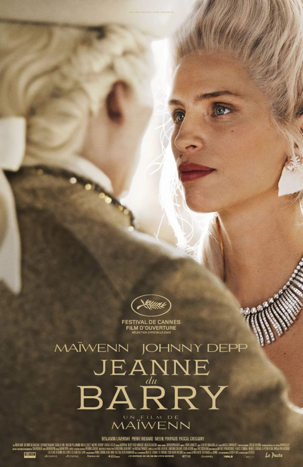 L'affiche de "Jeanne du Barry"