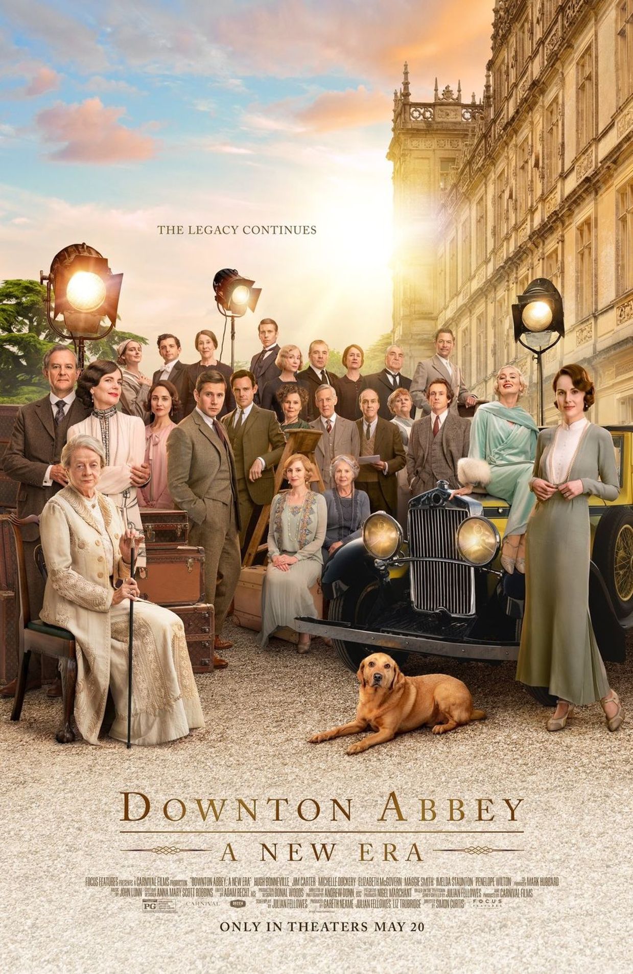 L'affiche de "Downton Abbey"