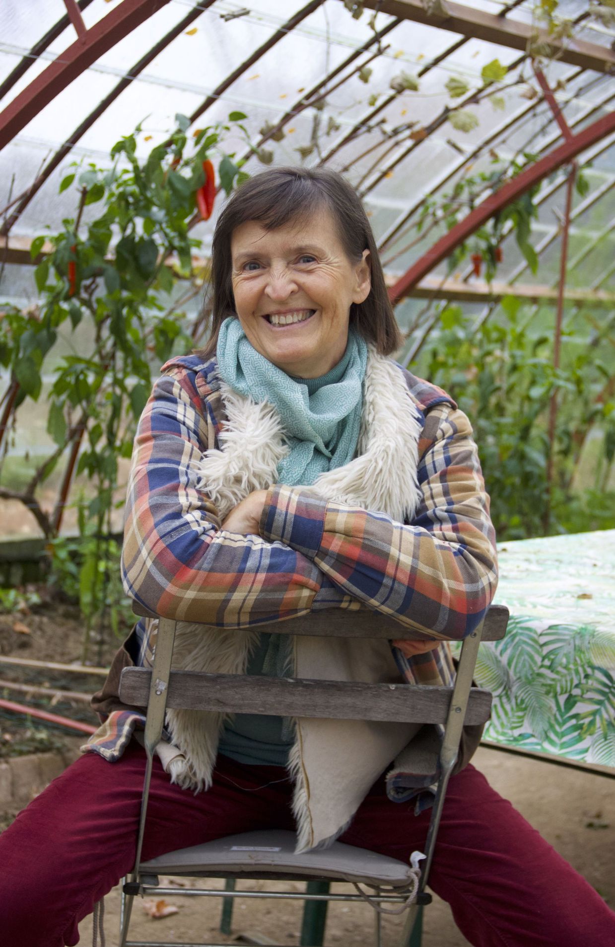 Muriel Emsens nous dit que pour elle, la permaculture humaine, c’est vraiment l’énergie de demain.
