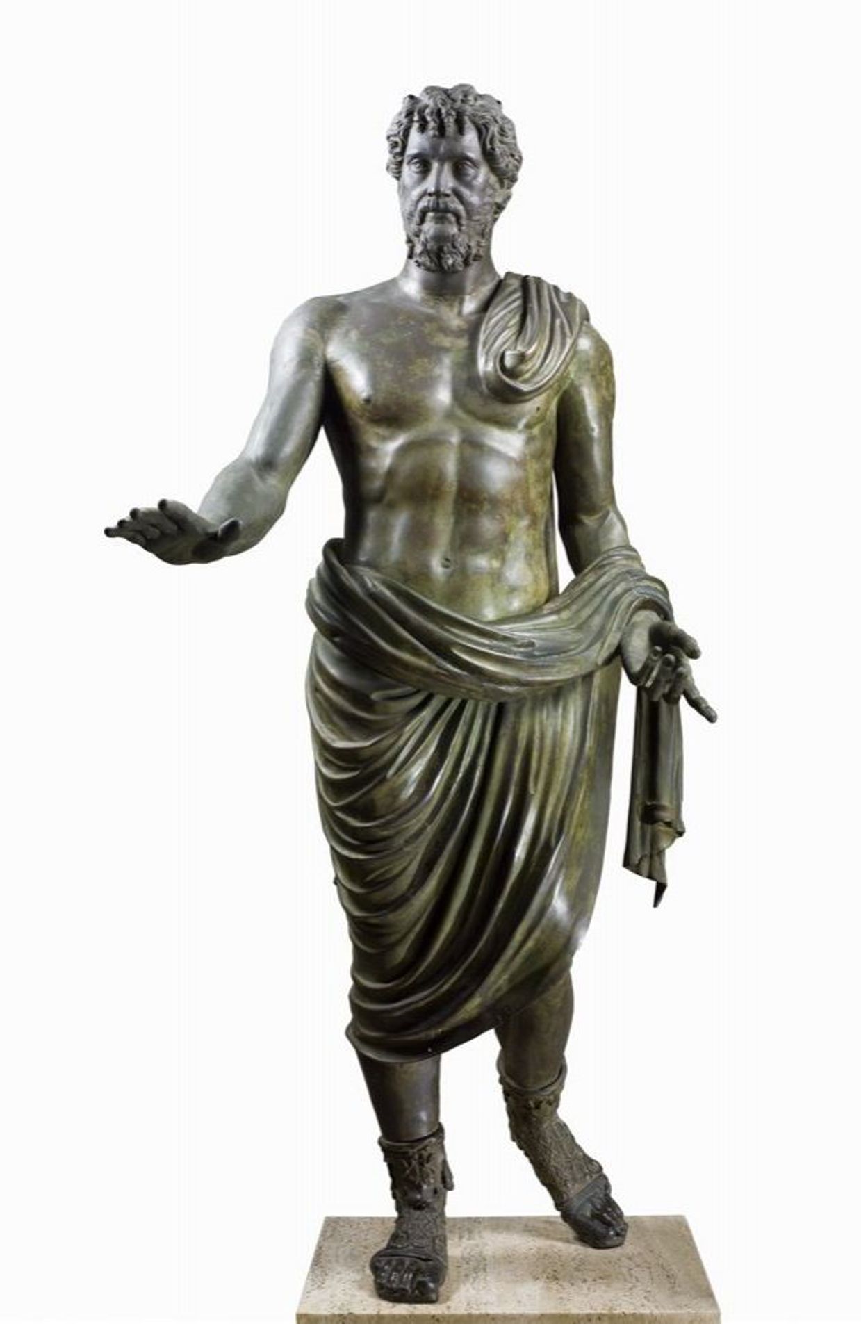 Statue de Septime Sévère, MRAH, inv. A 1151