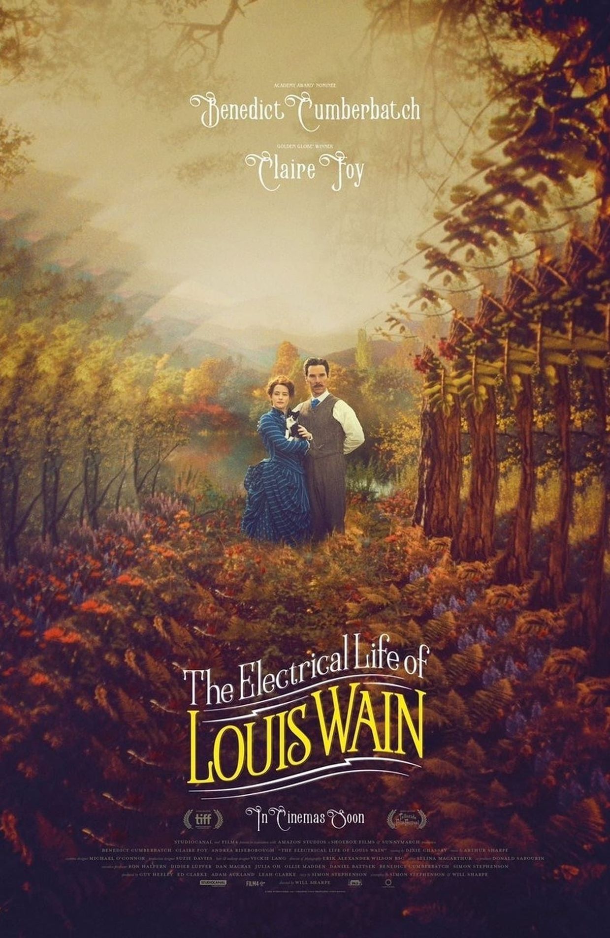 L'affiche de "The Electric Life of Louis Wain"