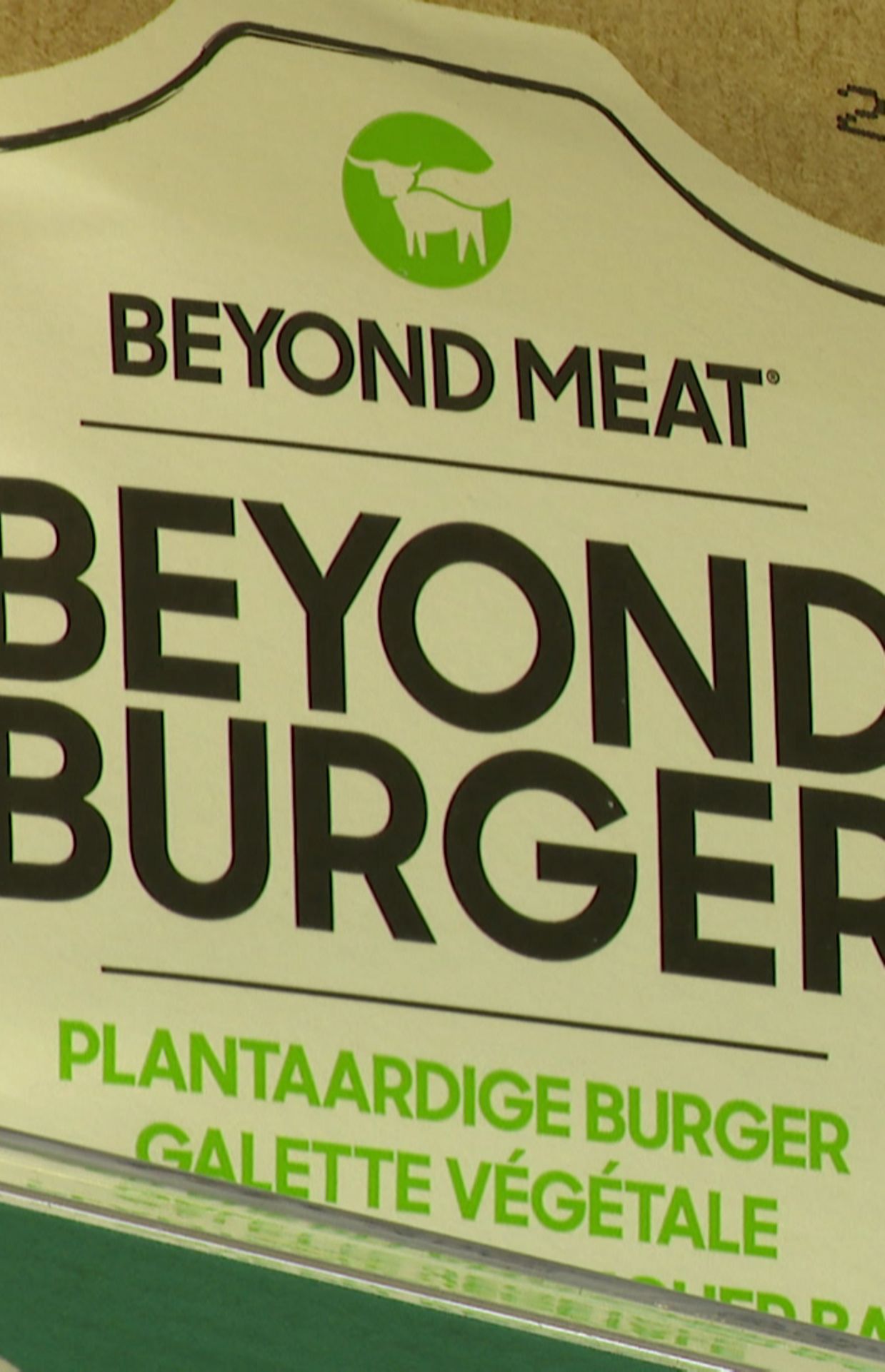 Un burger 100% végétal.