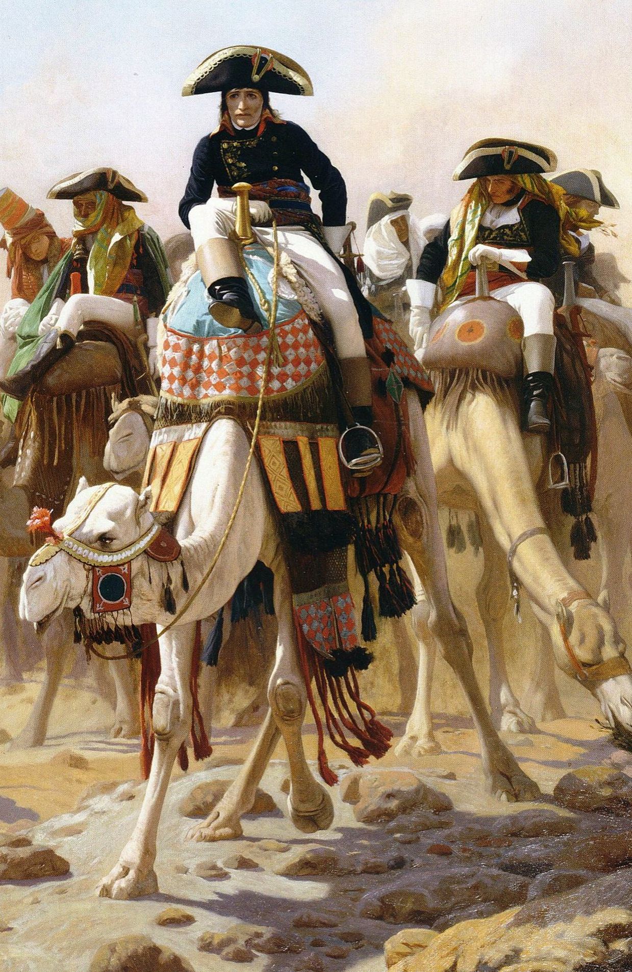 Le Général Bonaparte et son état-major en Égypte, Jean-Léon Gérôme, 1867