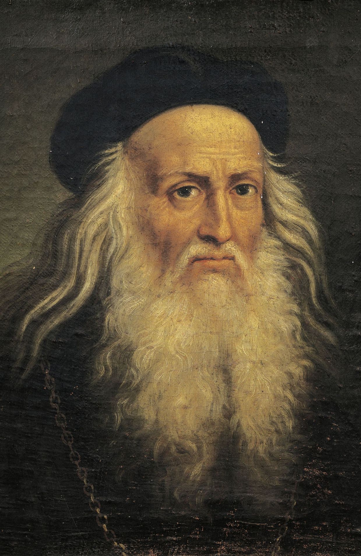 Portrait de Leonardo da Vinci, par Lattanzio Querena