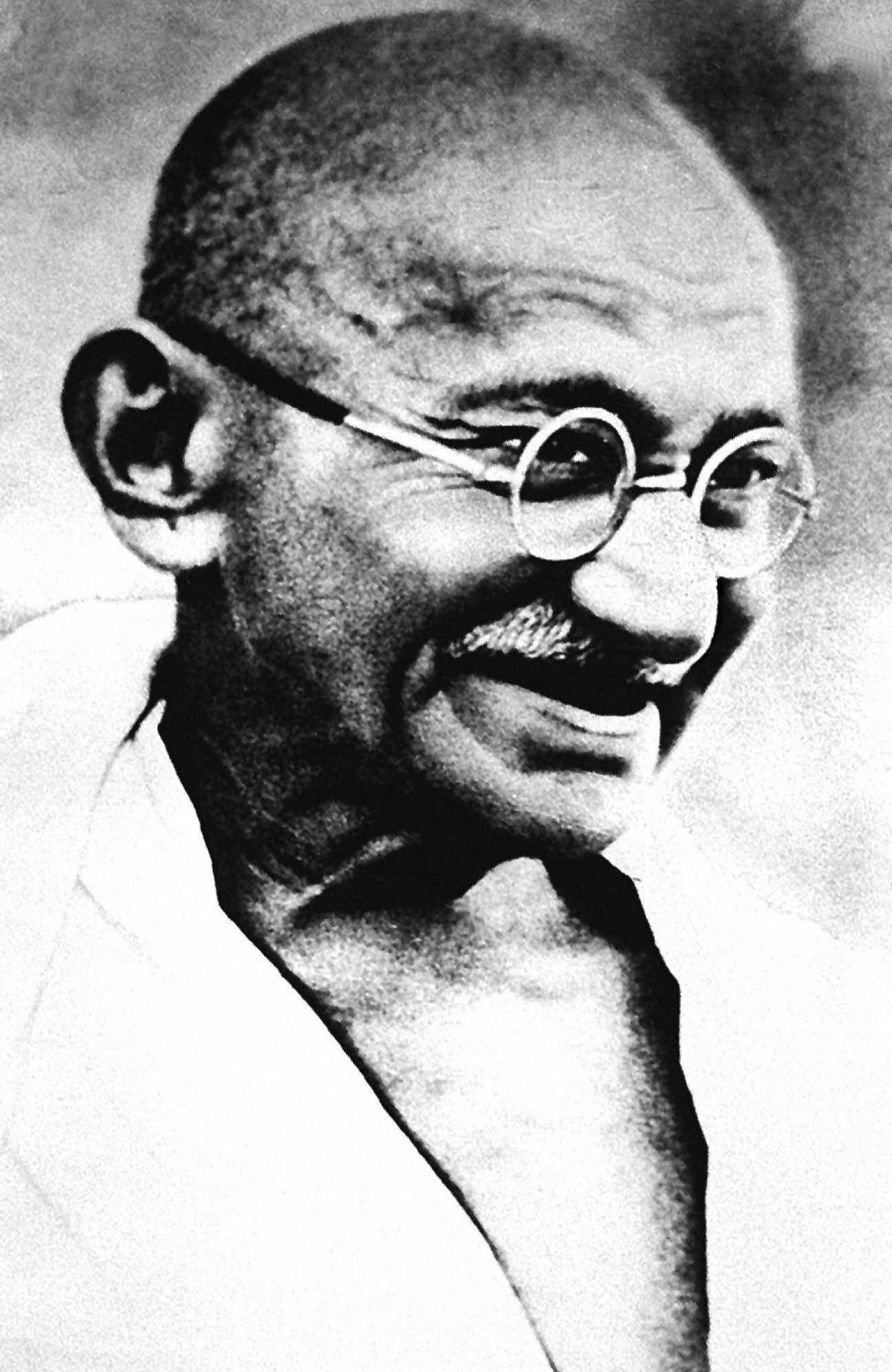 Mohandas Karamchand Gandhi (photo non-datée)