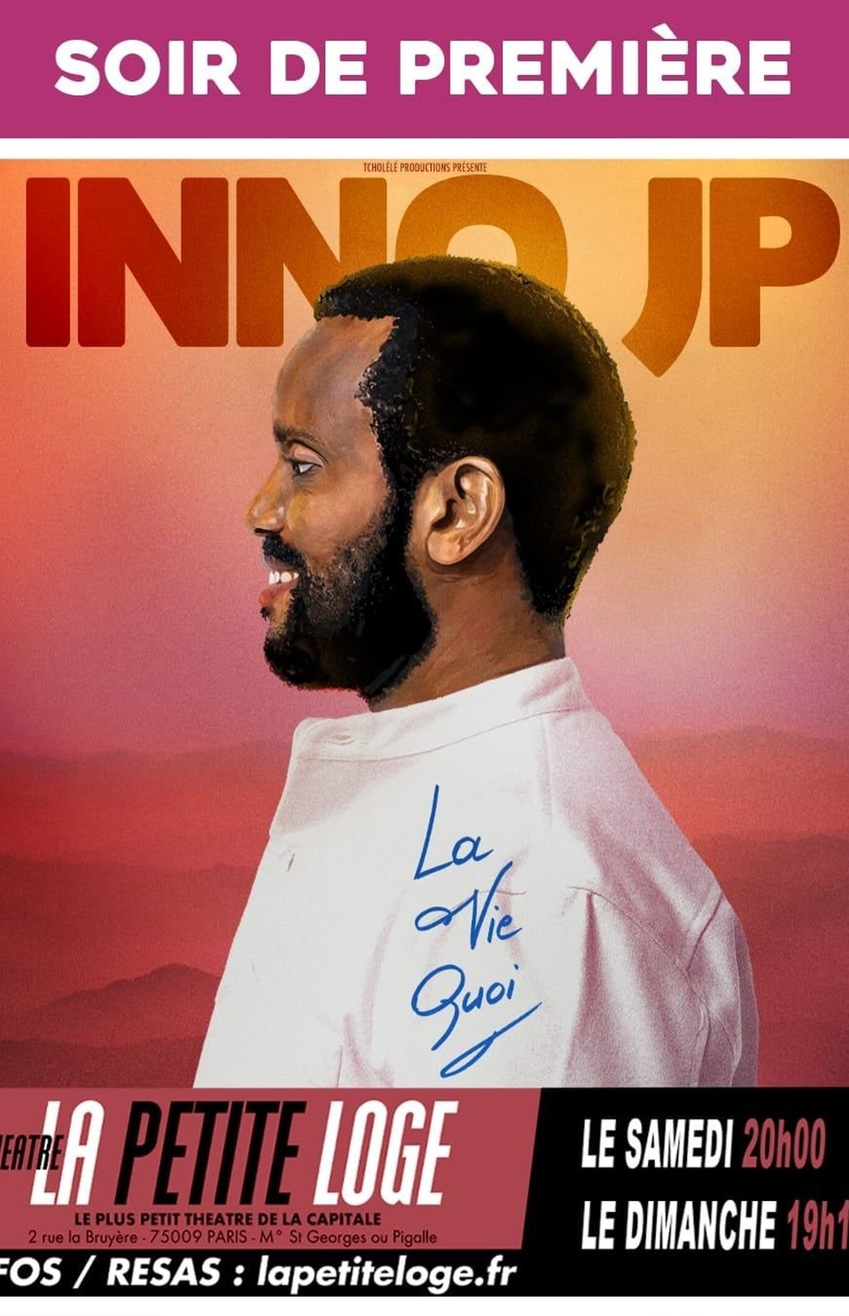 Inno JP – La Vie quoi au Théâtre La Petite Loge