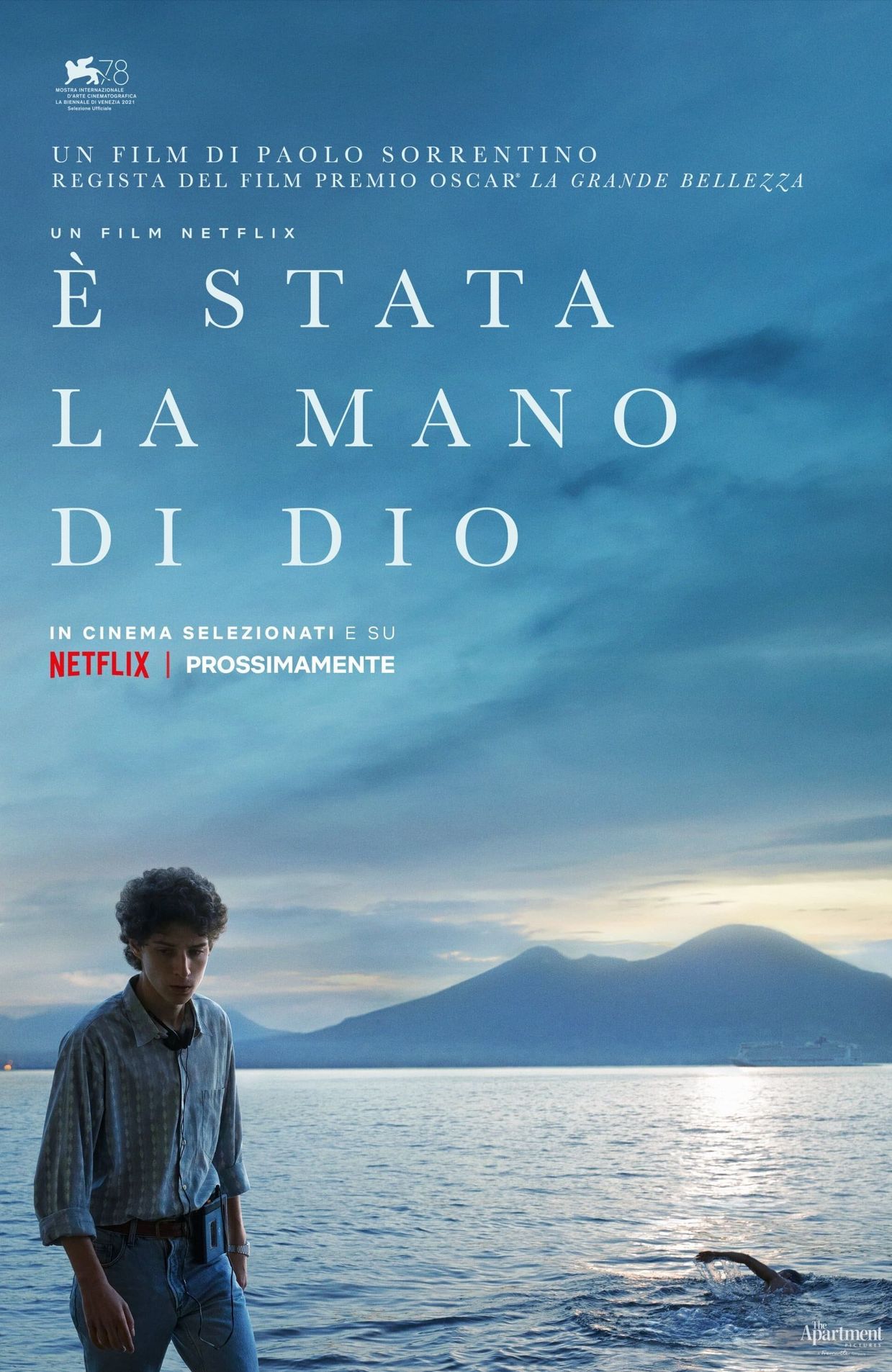 L'affiche de "E stata la mano di Dio" de Paolo Sorrentino