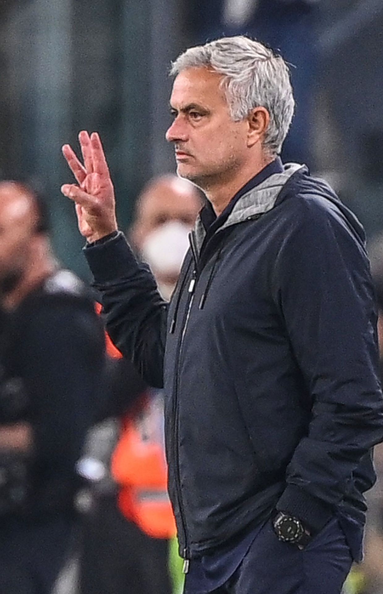 José Mourinho, coach de l'AS Roma.