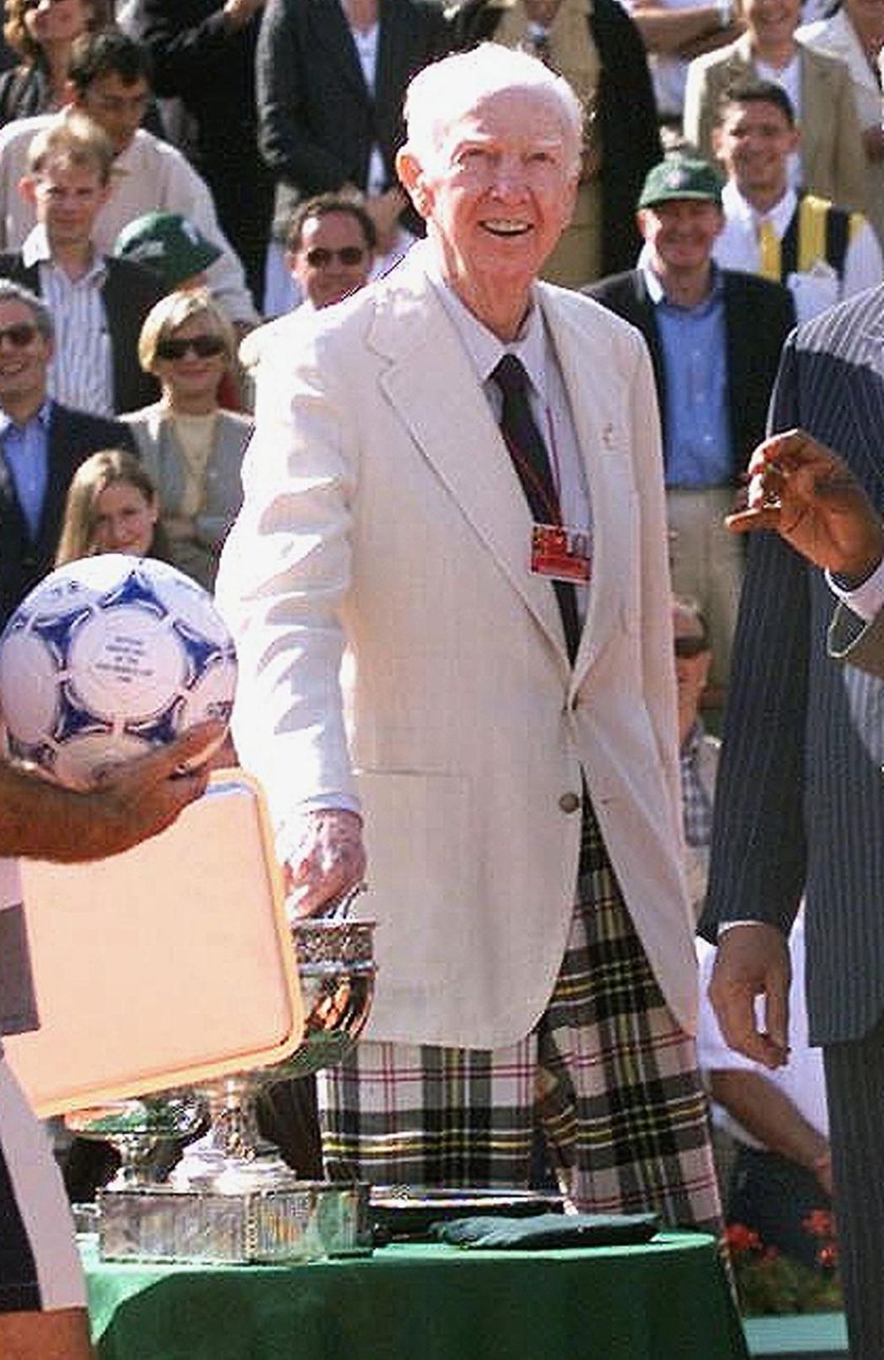 Donald Budge à Roland-Garros en 1998
