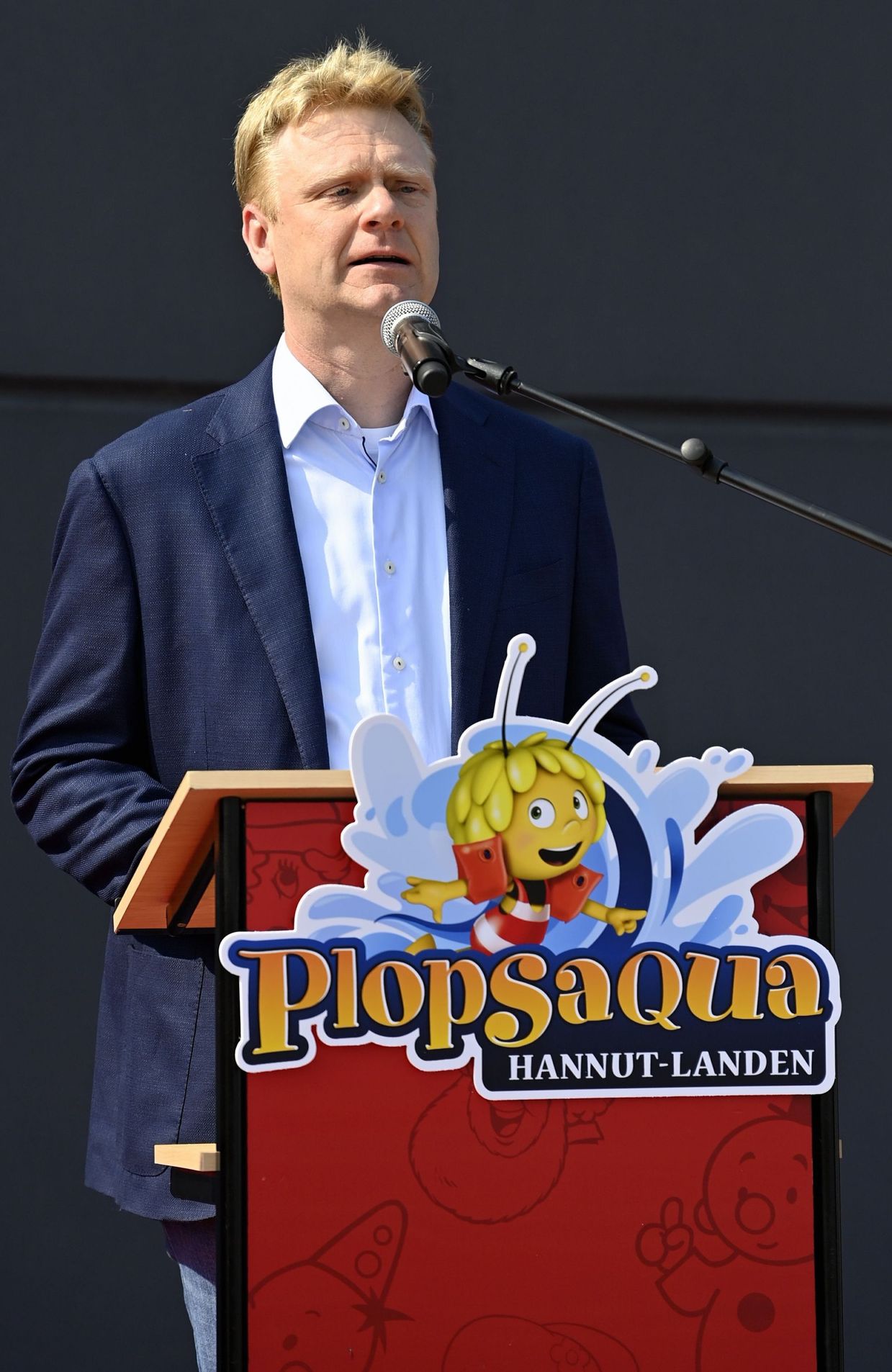 Steve Van den Kerkhof, le patron de Plopsa, en juin 2021 