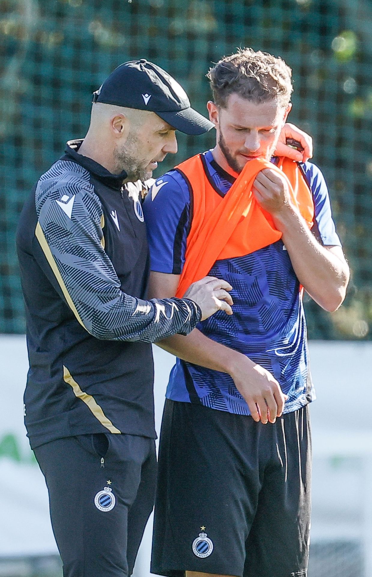 Mats Rits avec Alfred Schreuder
