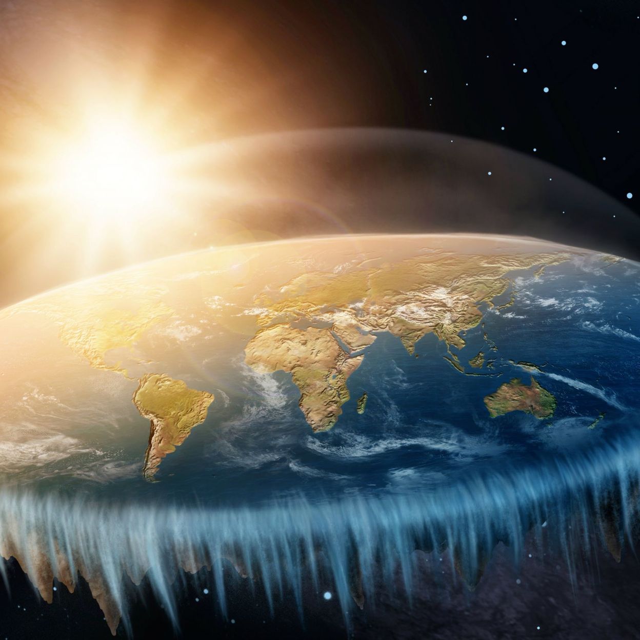 Qui sont les platistes ces gens qui pensent que la terre est plate RTBF Actus