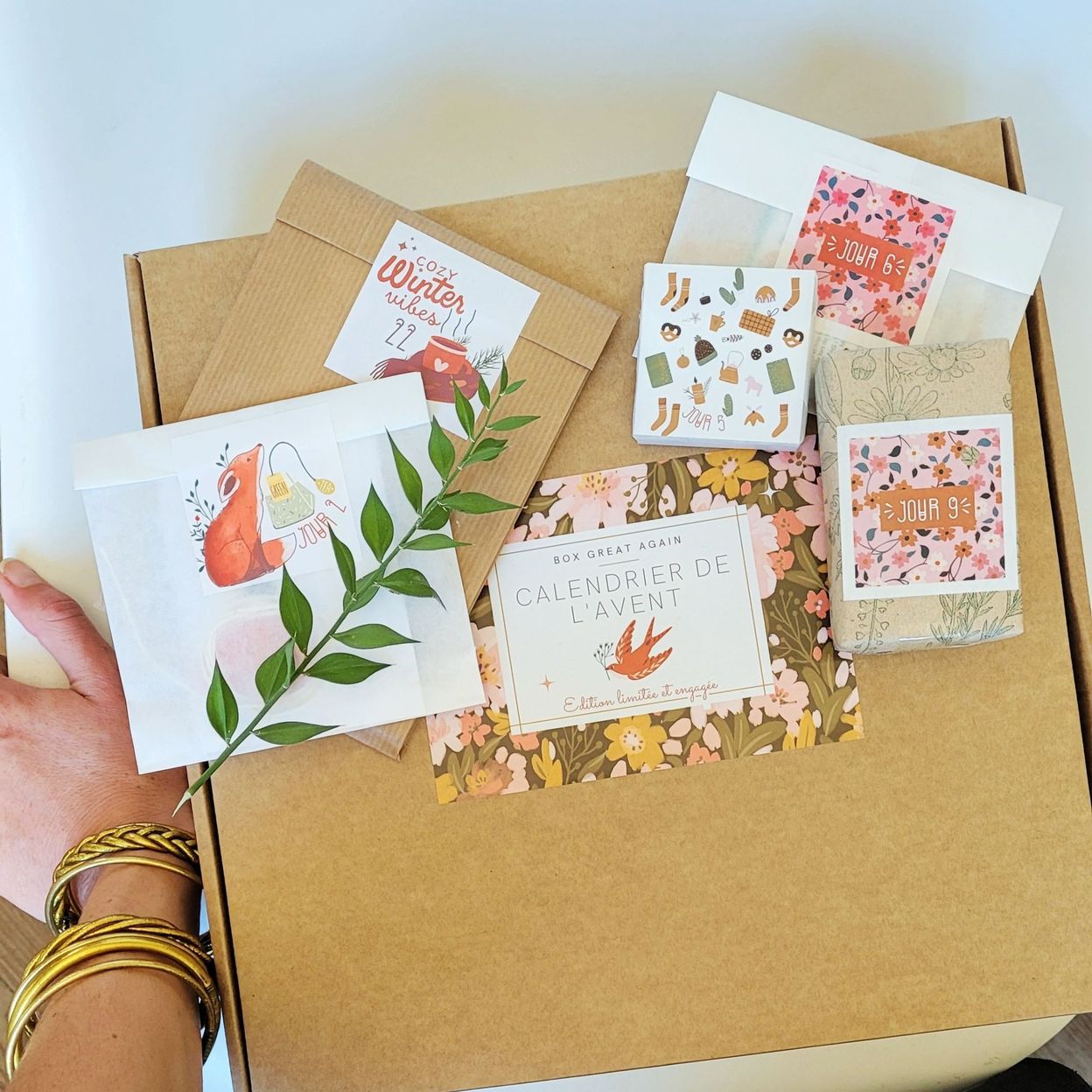 Calendrier de l’Avent 2022 du zéro déchet et du DIY raffiné avec la