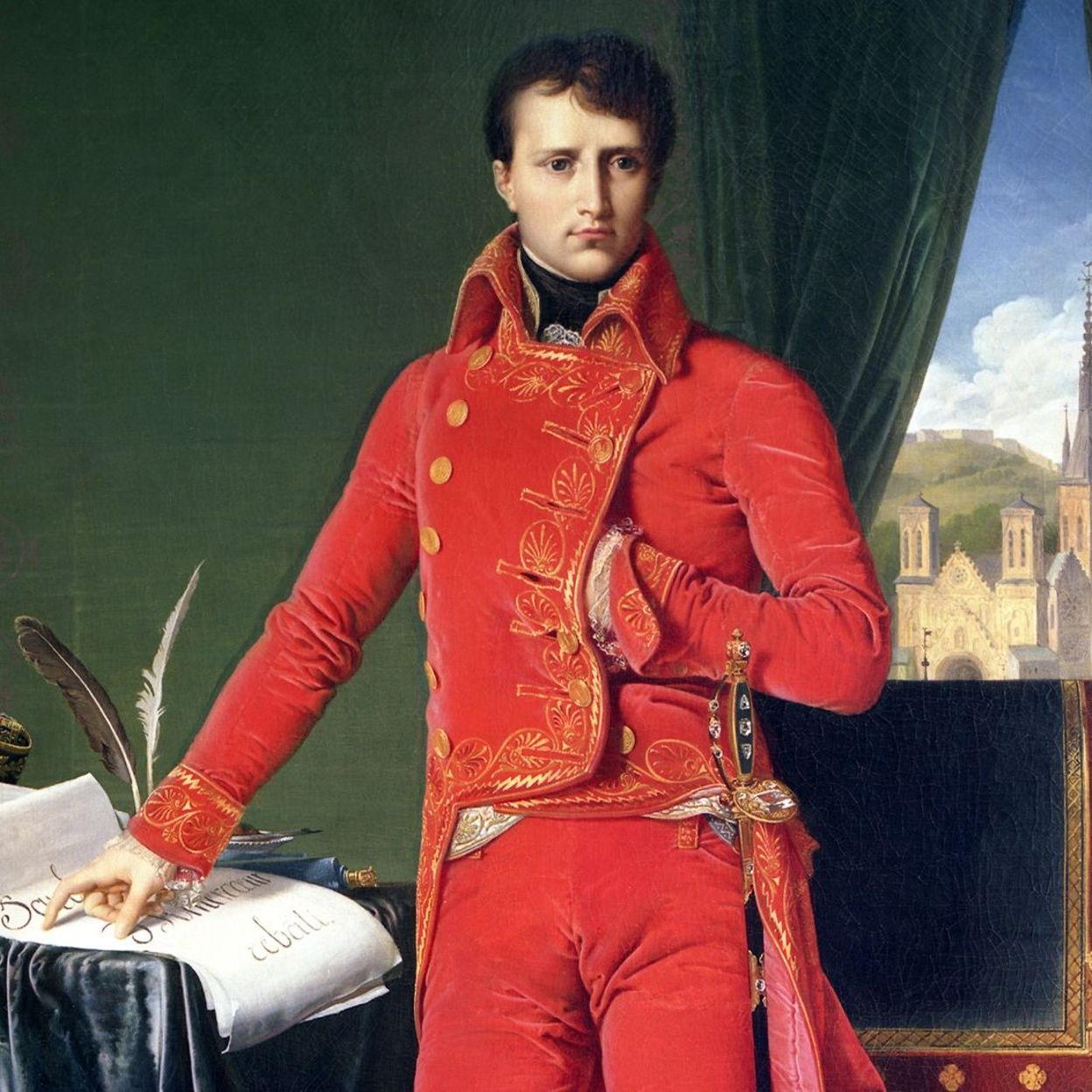En Quelle Annee Napoleon Bonaparte Prend Il Le Pouvoir Napoléon à Liège : le portrait de Bonaparte par Ingres, à la Boverie -  rtbf.be