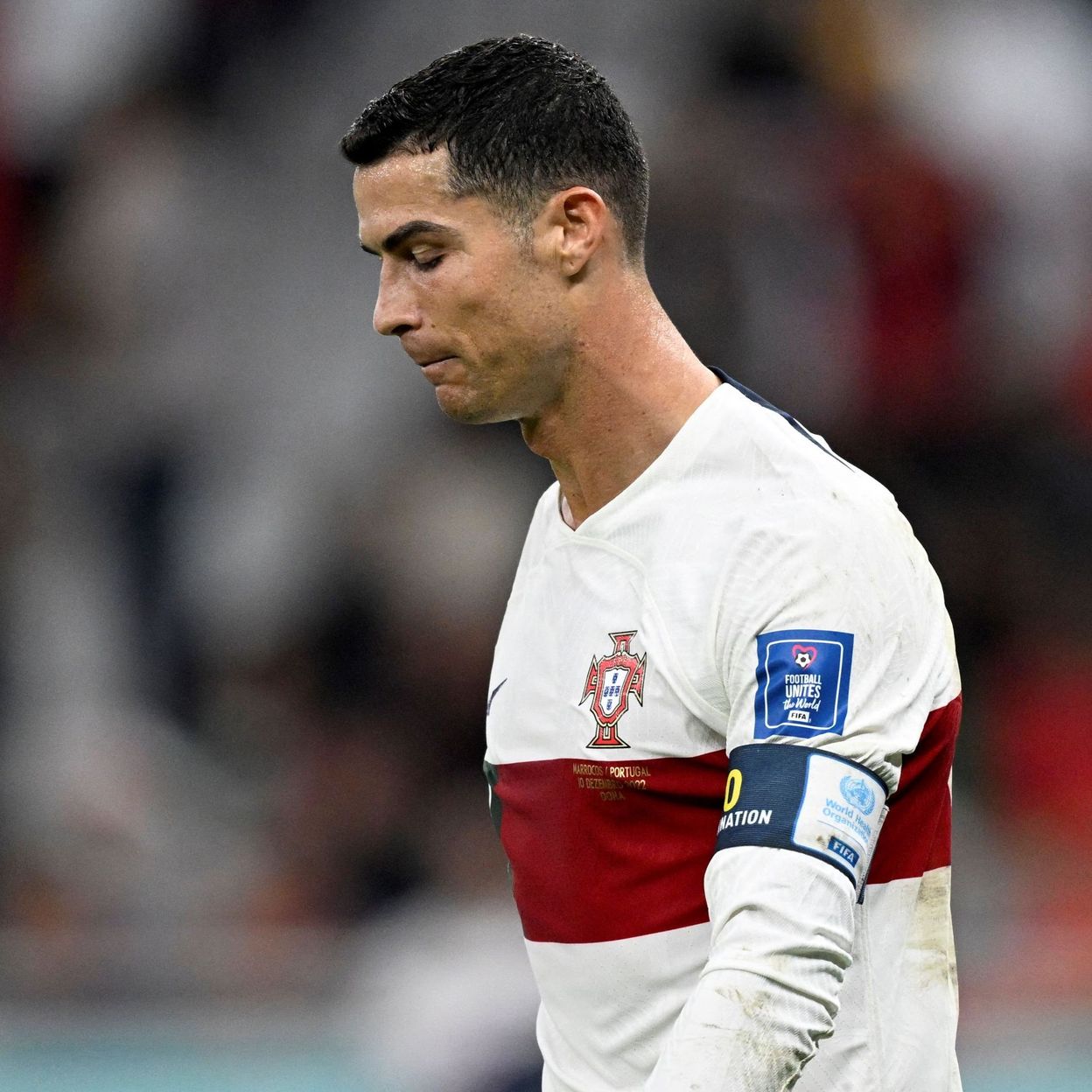 Cristiano Ronaldo Real Madrid FC A Signé le Cadre de Collection de Maillot  de Football de Football 