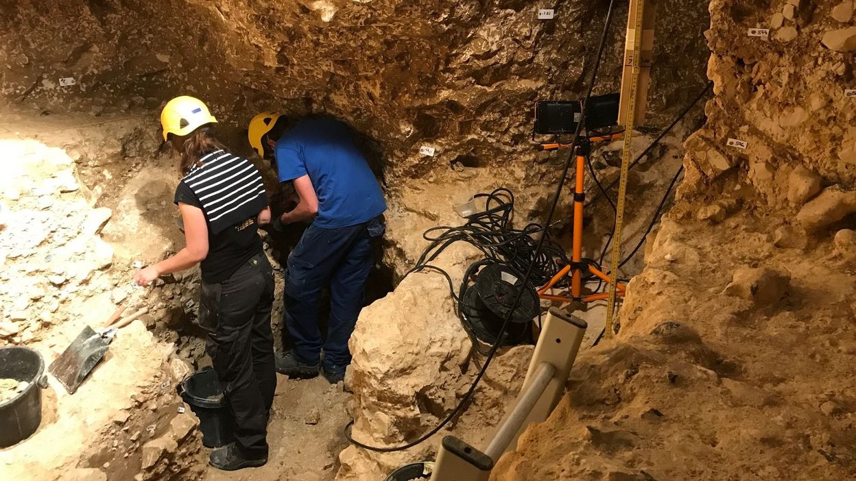 A Spiennes, les mines de silex du Néolithique n