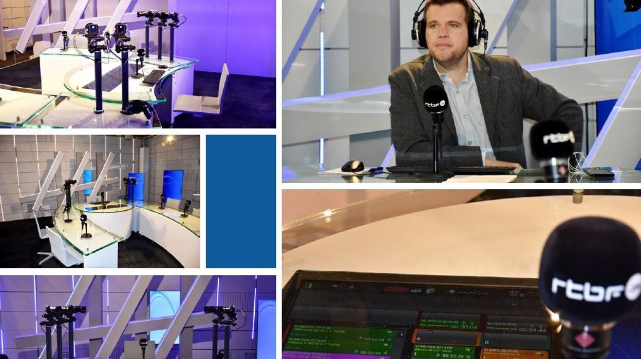 La RTBF inaugure un nouveau studio multimédia à Namur - RTBF Actus