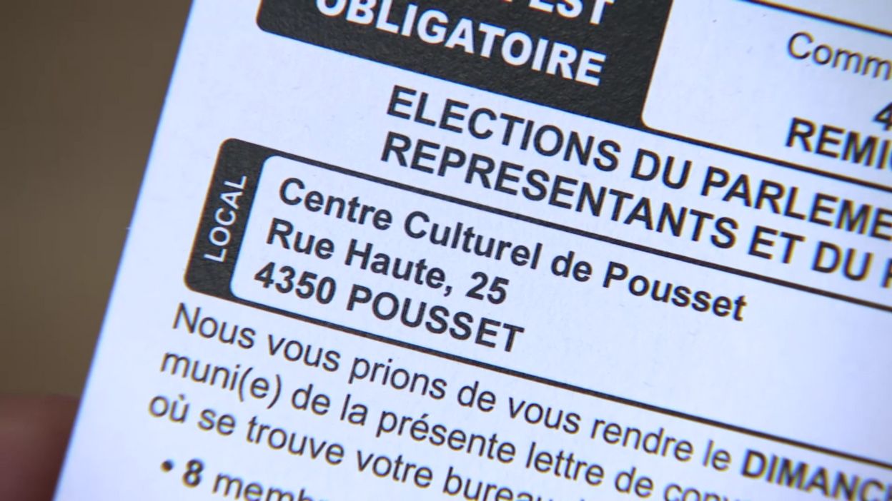 Que faire si je n’ai pas encore reçu de convocation électorale ? RTBF Actus