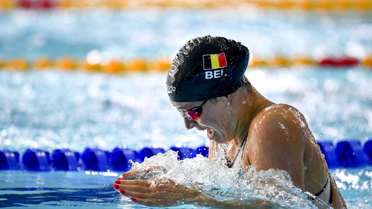 Fanny Lecluyse 7e en finale du 100m brasse aux mondiaux en petit bassin RTBF Actus