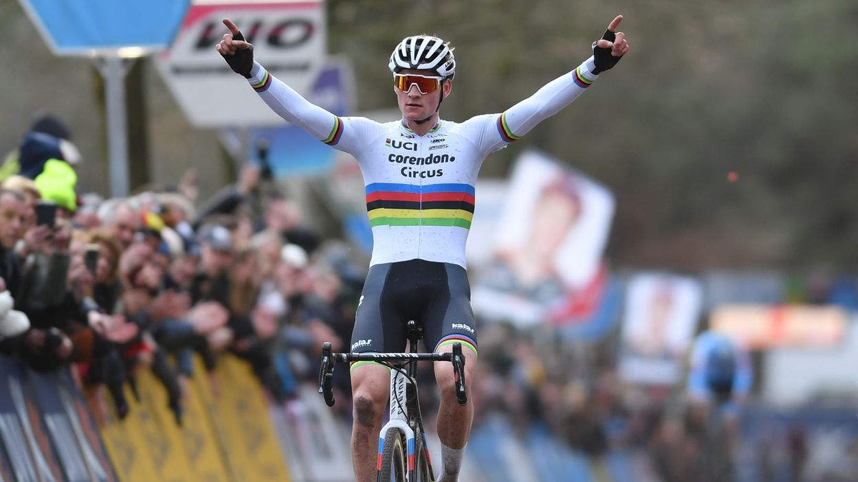 Van der Poel 'Un gros poids est tombé de mes épaules' RTBF Actus