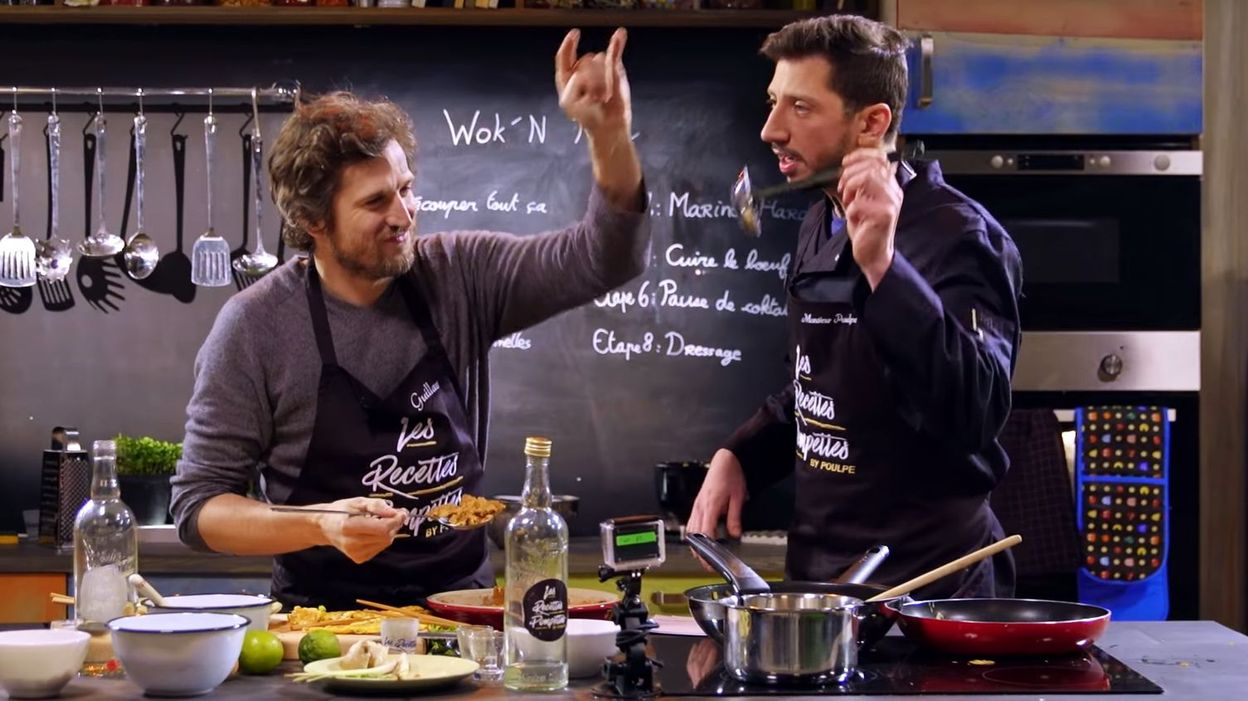 Guillaume Canet très très saoûl dans Les Recettes pompettes - RTBF Actus