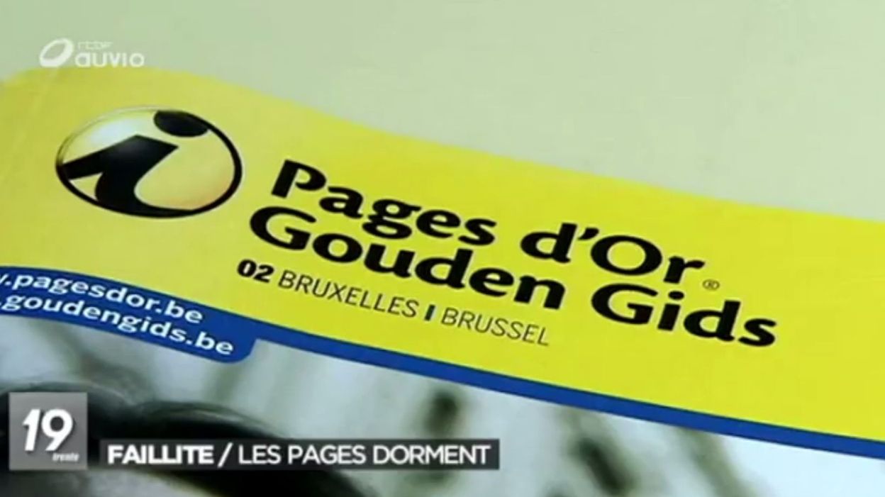 Le groupe Truvo dépose le bilan, la fin des Pages d'Or? RTBF Actus