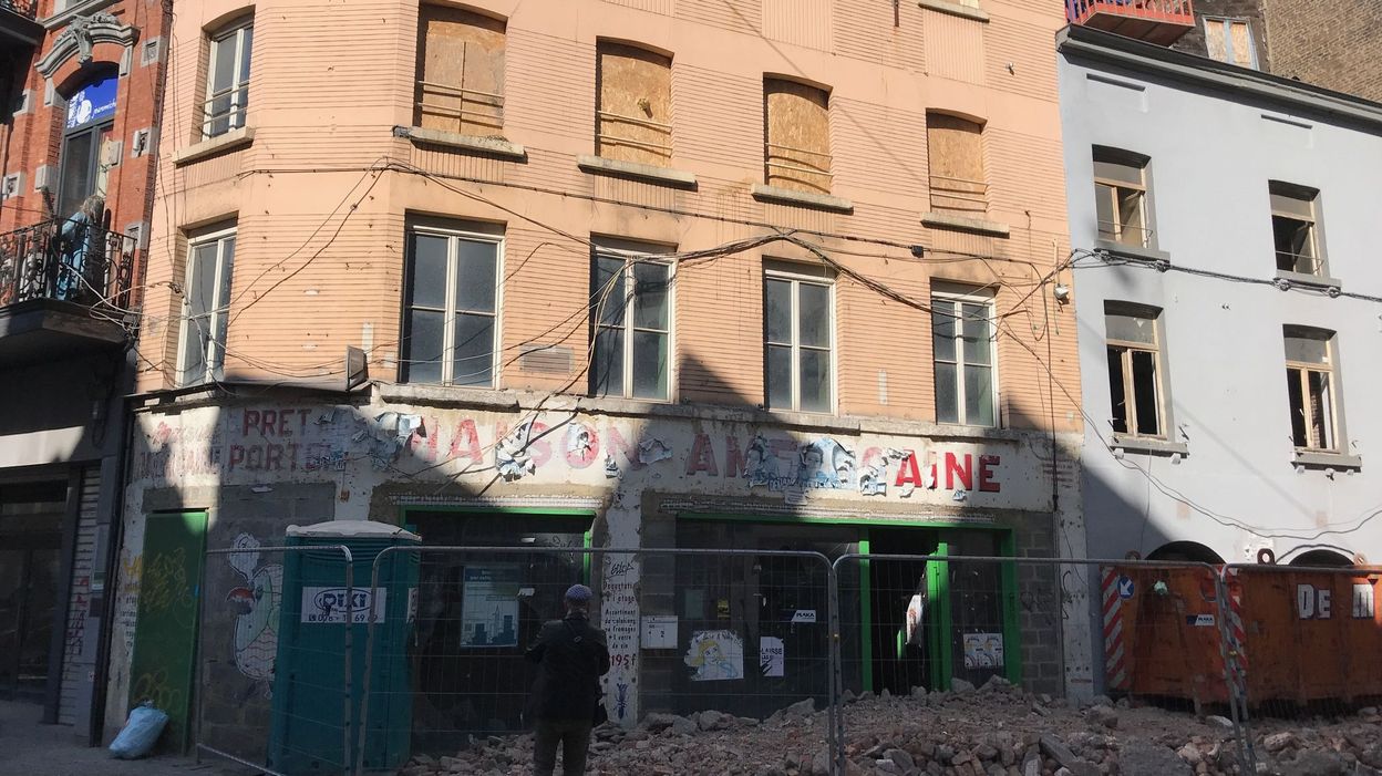 Charleroi ville basse le quartier du triangle entame aussi sa