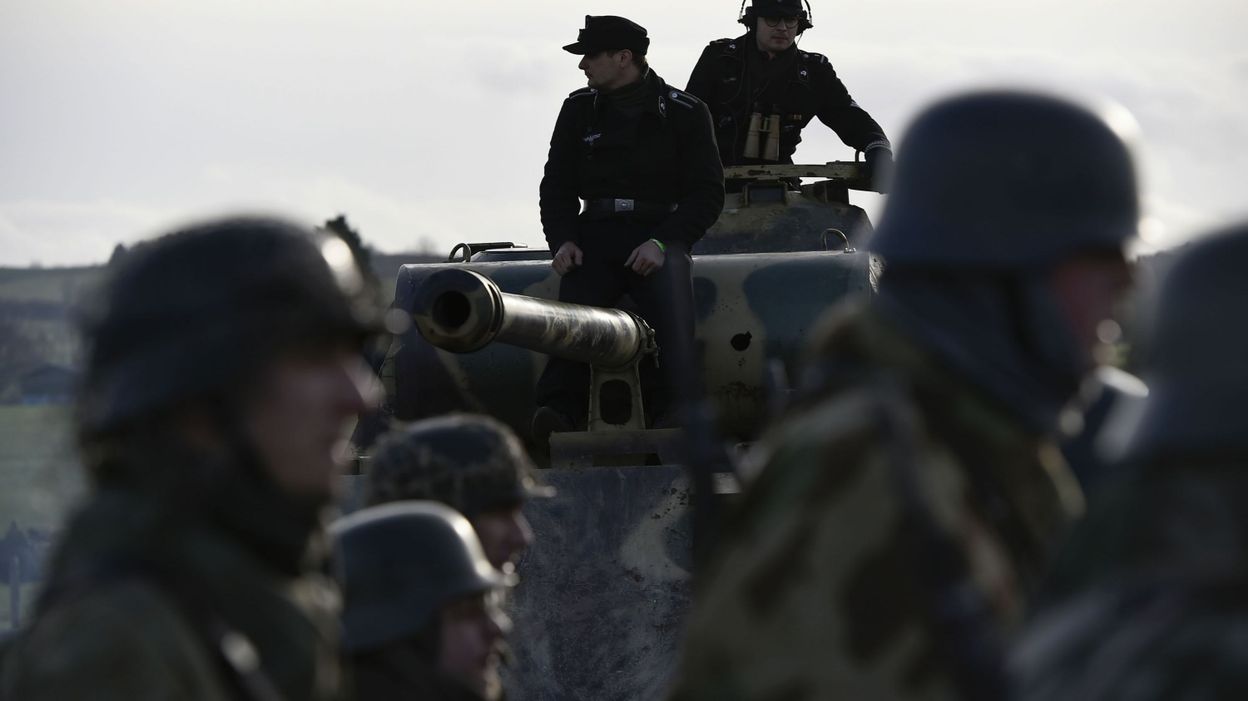 75 ans de la Bataille des Ardennes une 'colonne de la Libération